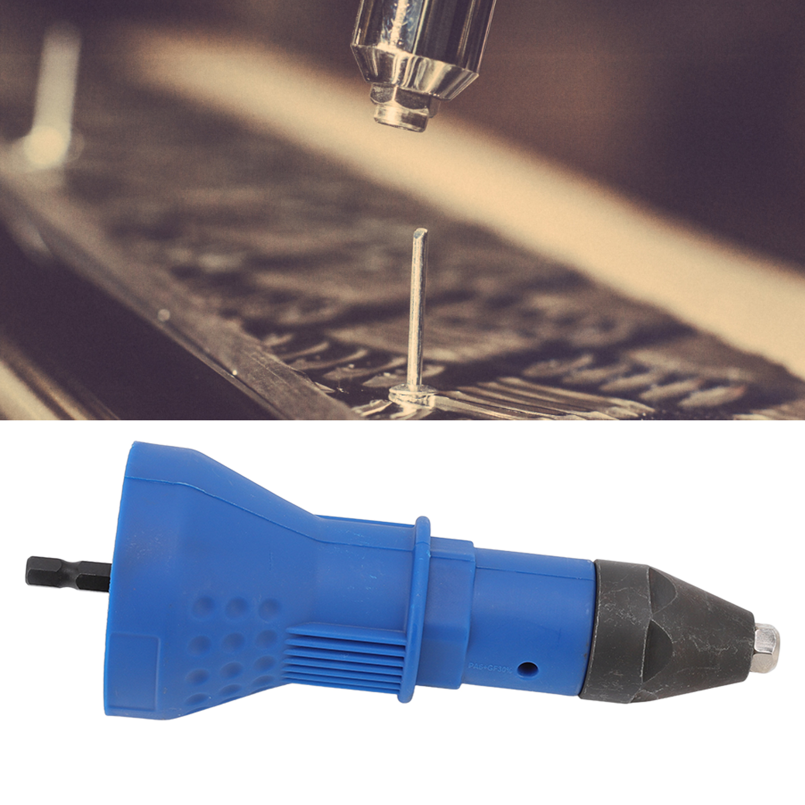 Adapterkopf Für Elektrische Nietmaschine, Nietgerät, Nietwerkzeug, Adapterkopf Für Elektrische Nietmaschine
