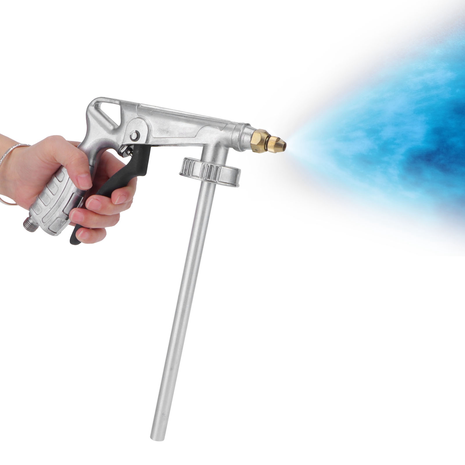 Verstellbare Farbspritzpistole Aus Aluminiumlegierung, G1/4-außengewinde, Airbrush