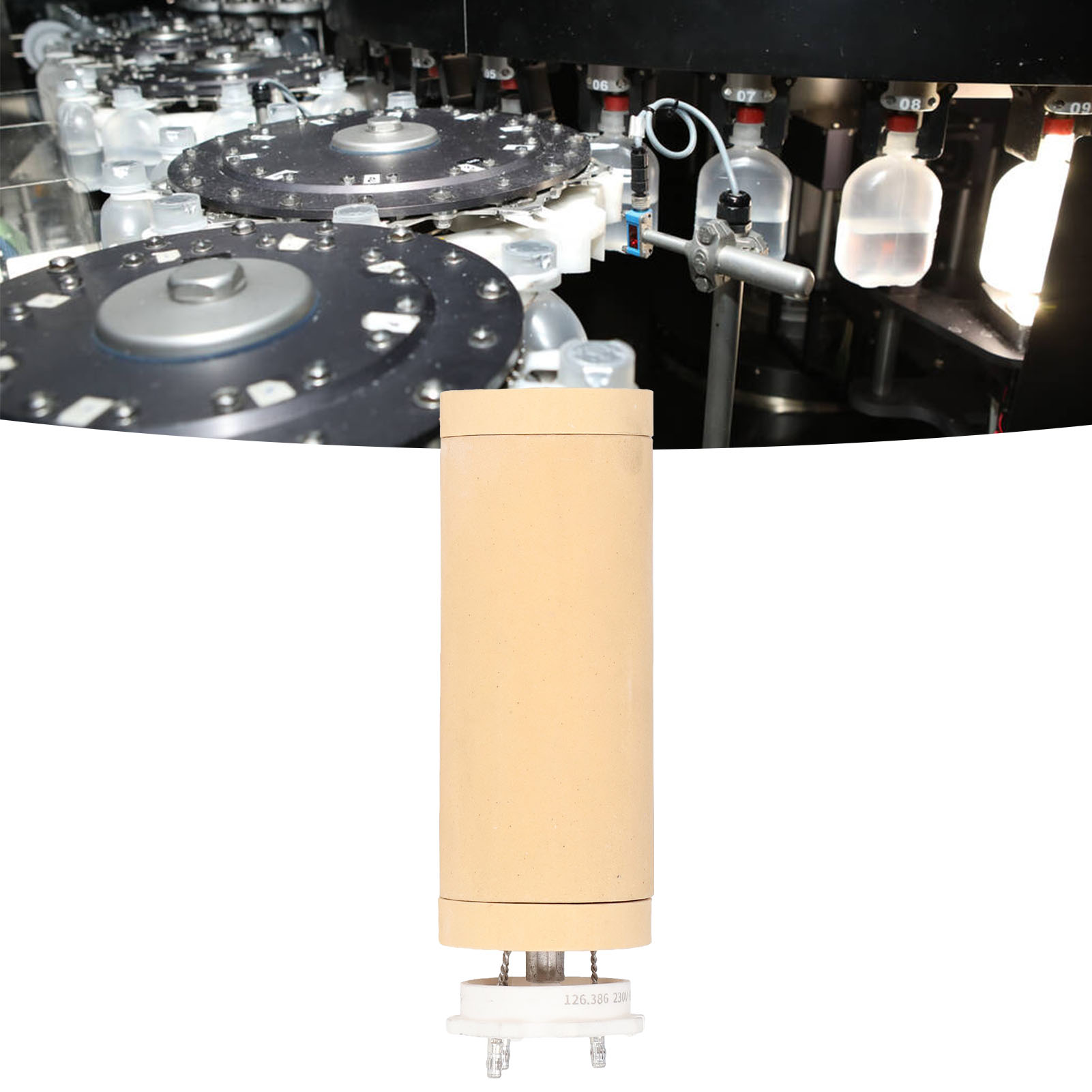 Leisterr Bitumat Keramik-heizelement Für Heißluftpistolen, Geeignet Für Industrielle Heißluftgeräte, 230 V, 6500 W, 126.386