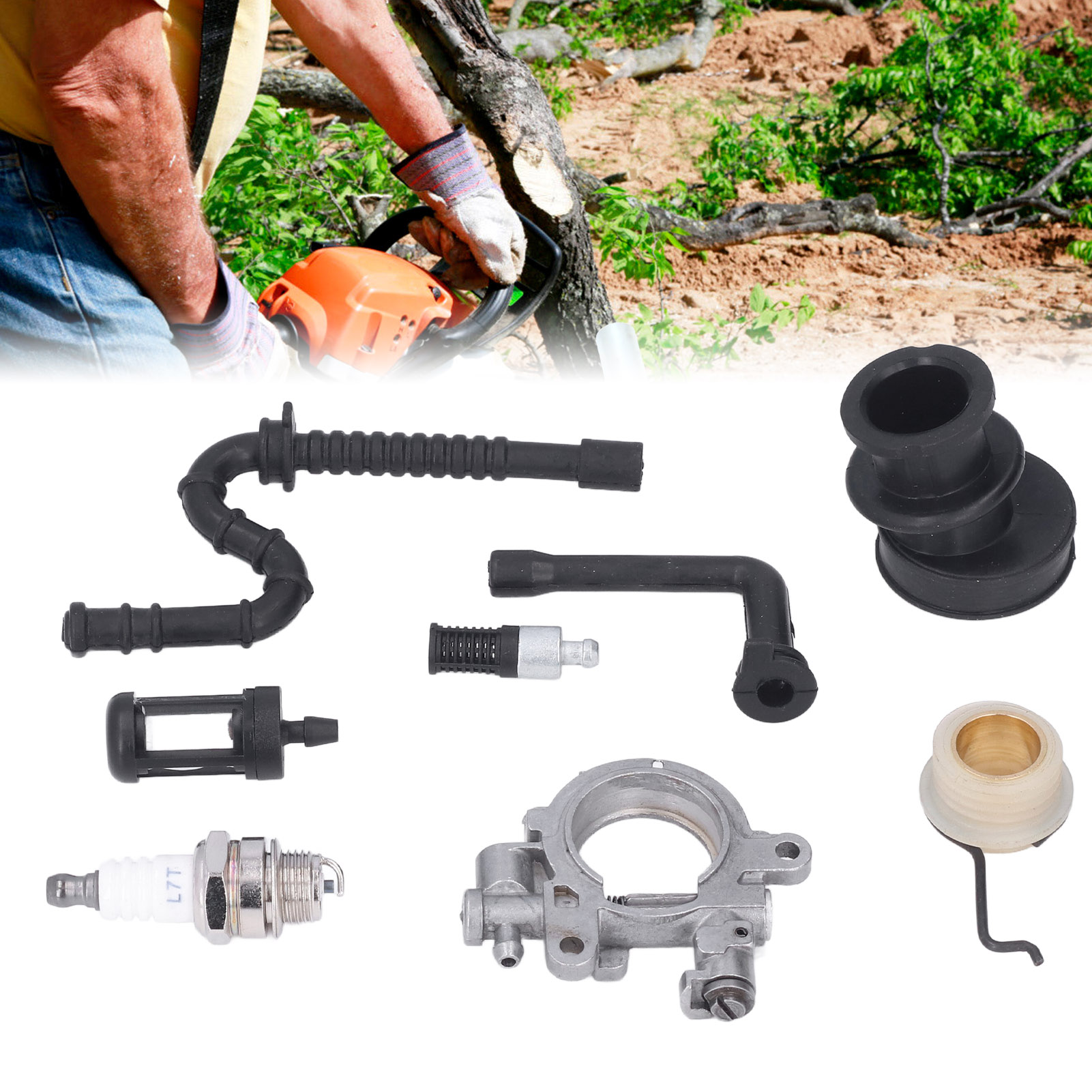 Ölpumpen-zahnradsatz Ms290 Für Stihl Kettensägen 029, 039, Ms290, Ms310, Ms390, Kraftstofffilterleitungen, Zündkerzenwechsel 1127 640 3200