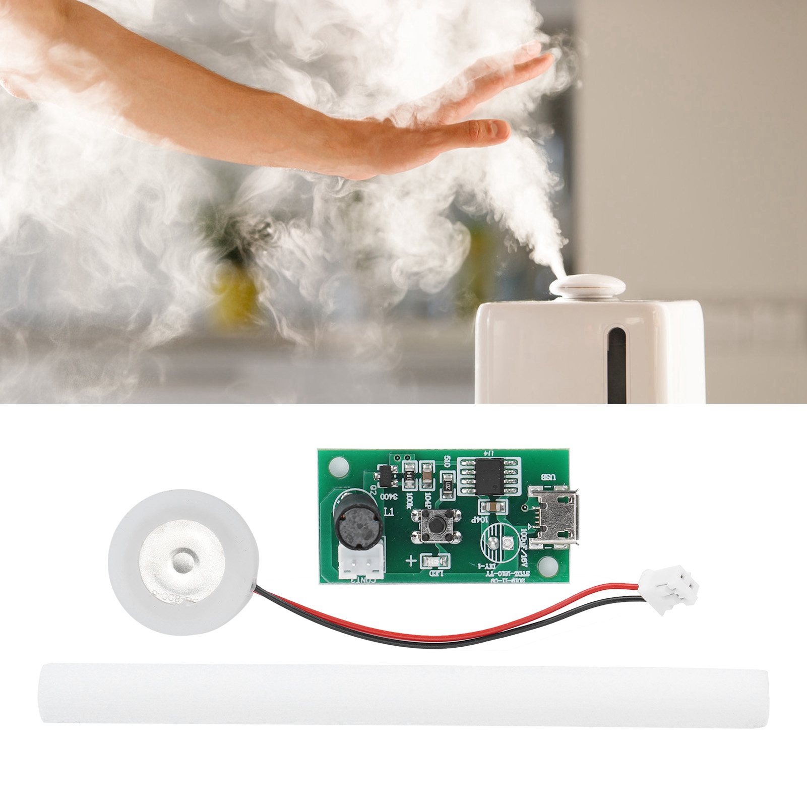 Integrierte Leiterplatte Zur Steuerung Des Zerstäubungsplattenmoduls Mit Einem Zeitschalter Für Einen 5v-usb-luftbefeuchter