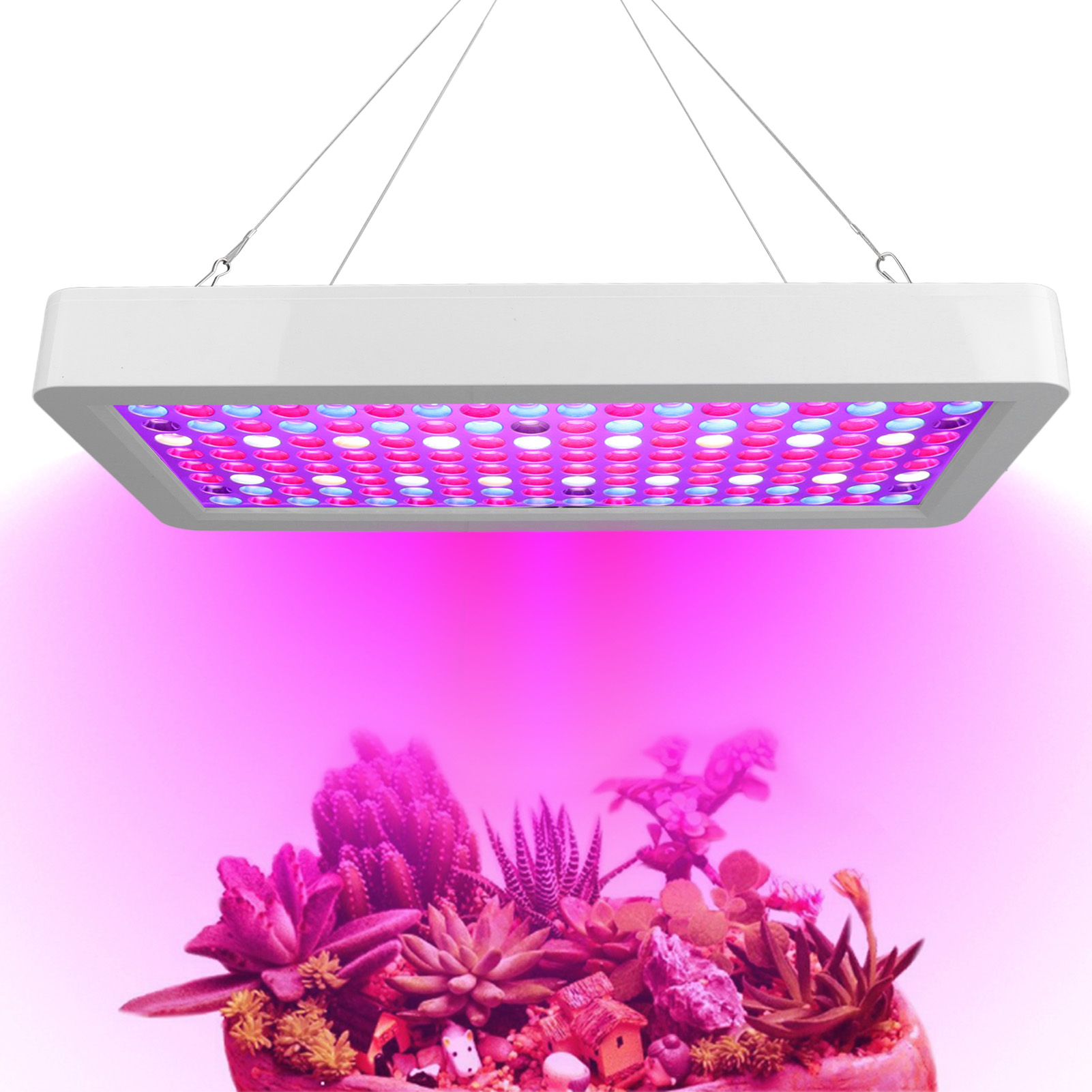 Intelligente Hochleistungs-pflanzenlampe (ac 100–277 V) Für Sukkulenten Im Gewächshaus – Europäische Standardgröße – Weiß