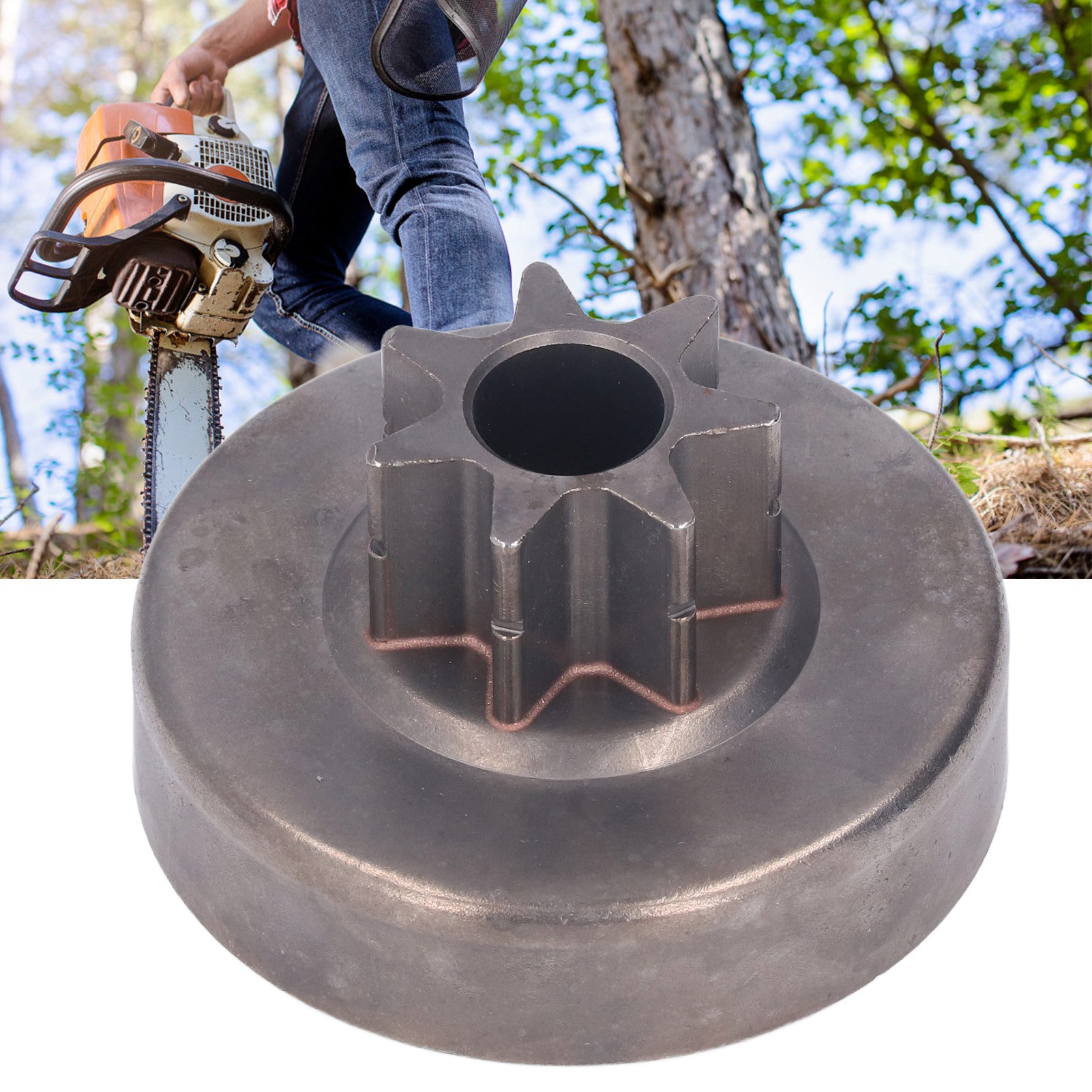 Gerades Kettenkupplungsritzel Für Stile 038 Ms380 Kettensäge 3/8".