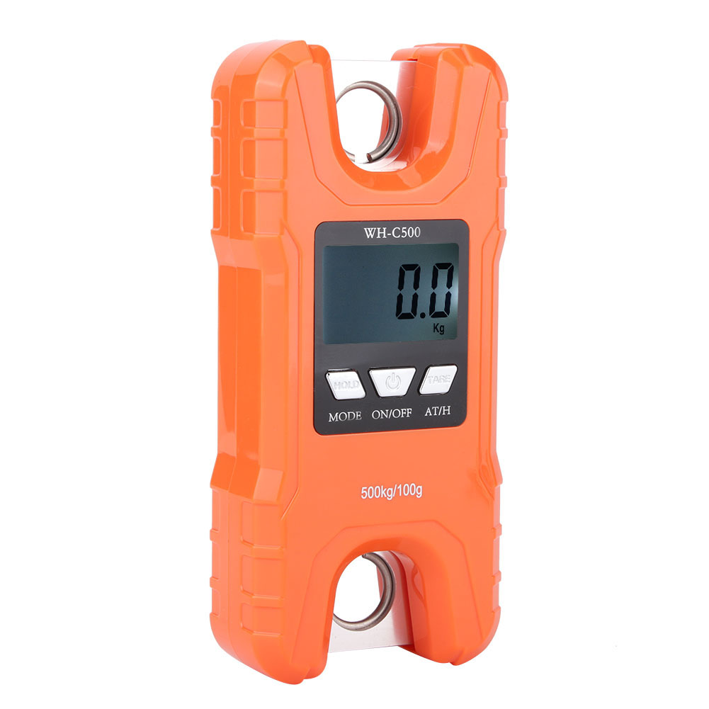 Tragbare Präzisionswaage Bis 500 Kg Mit Lcd-anzeige, Ideal Für Zuhause, Bauernhof, Markt Oder Angeln.