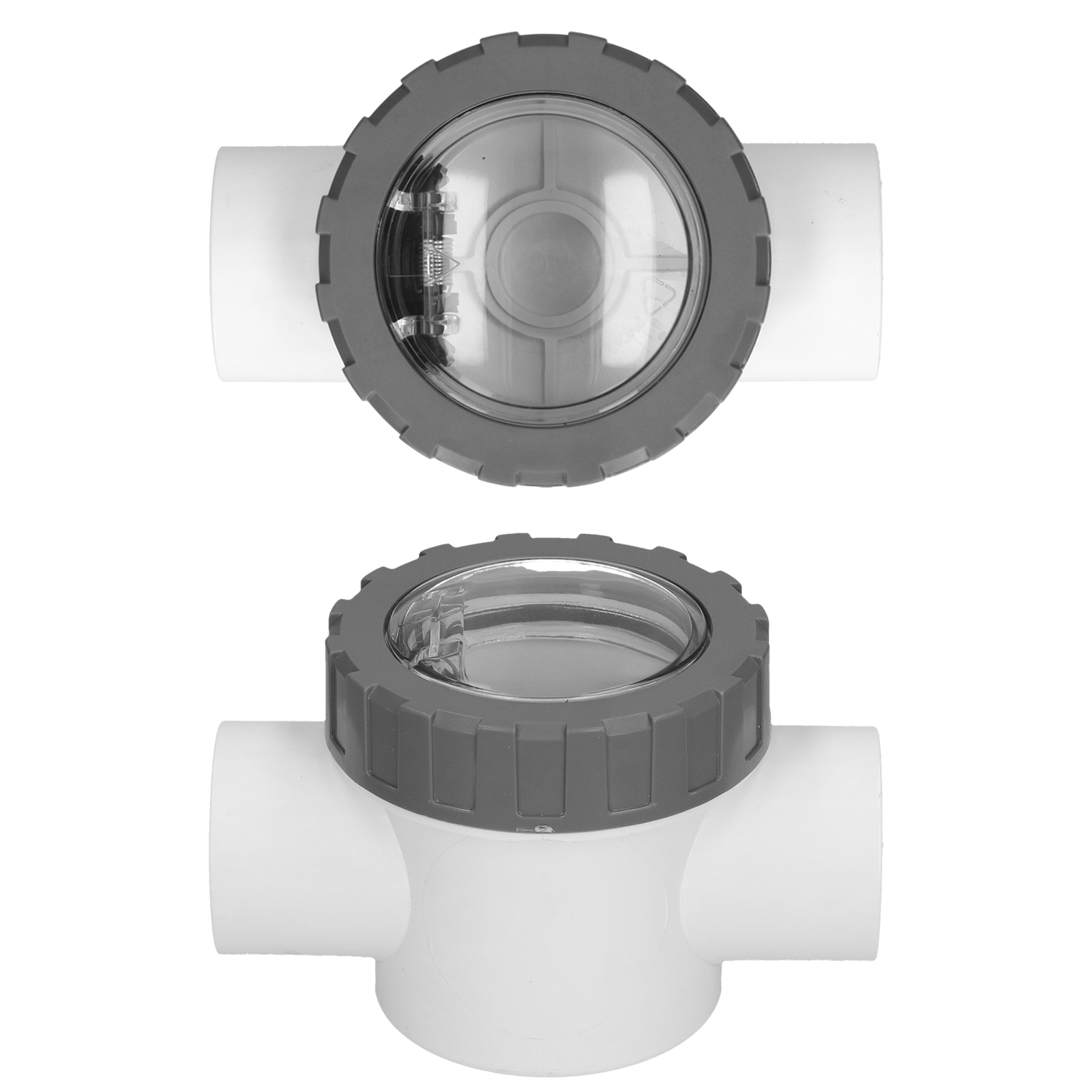 Transparentes Pvc-rückschlagventil Für Schwimmbecken - Ersatzteile (v501a)