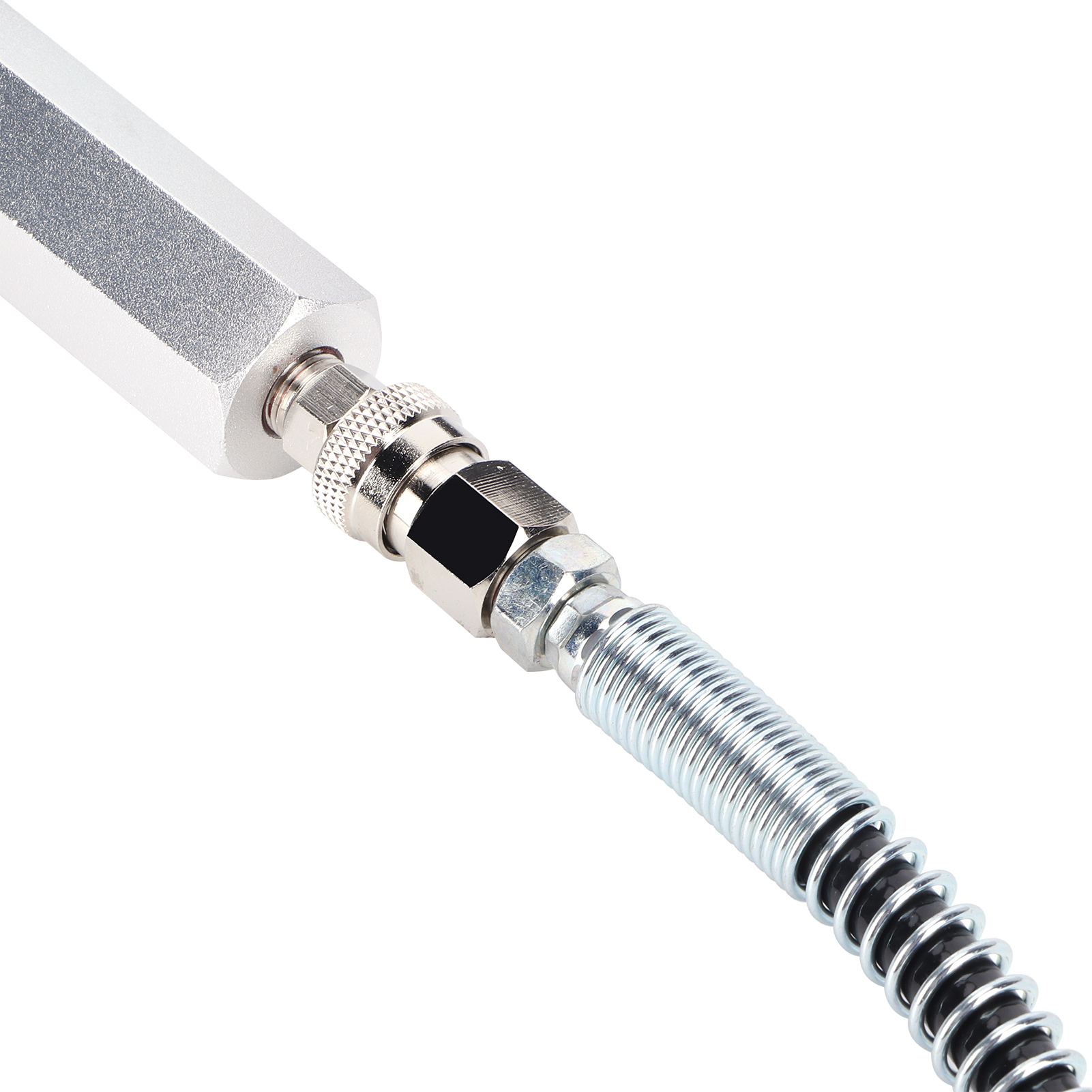 91 Cm (36 Zoll) Schwarzer Co2/soda-schlauchadapter-satz Cga320 Tr21-4, Doppelgewinde, Gute Abdichtung, Mit Montagematerial
