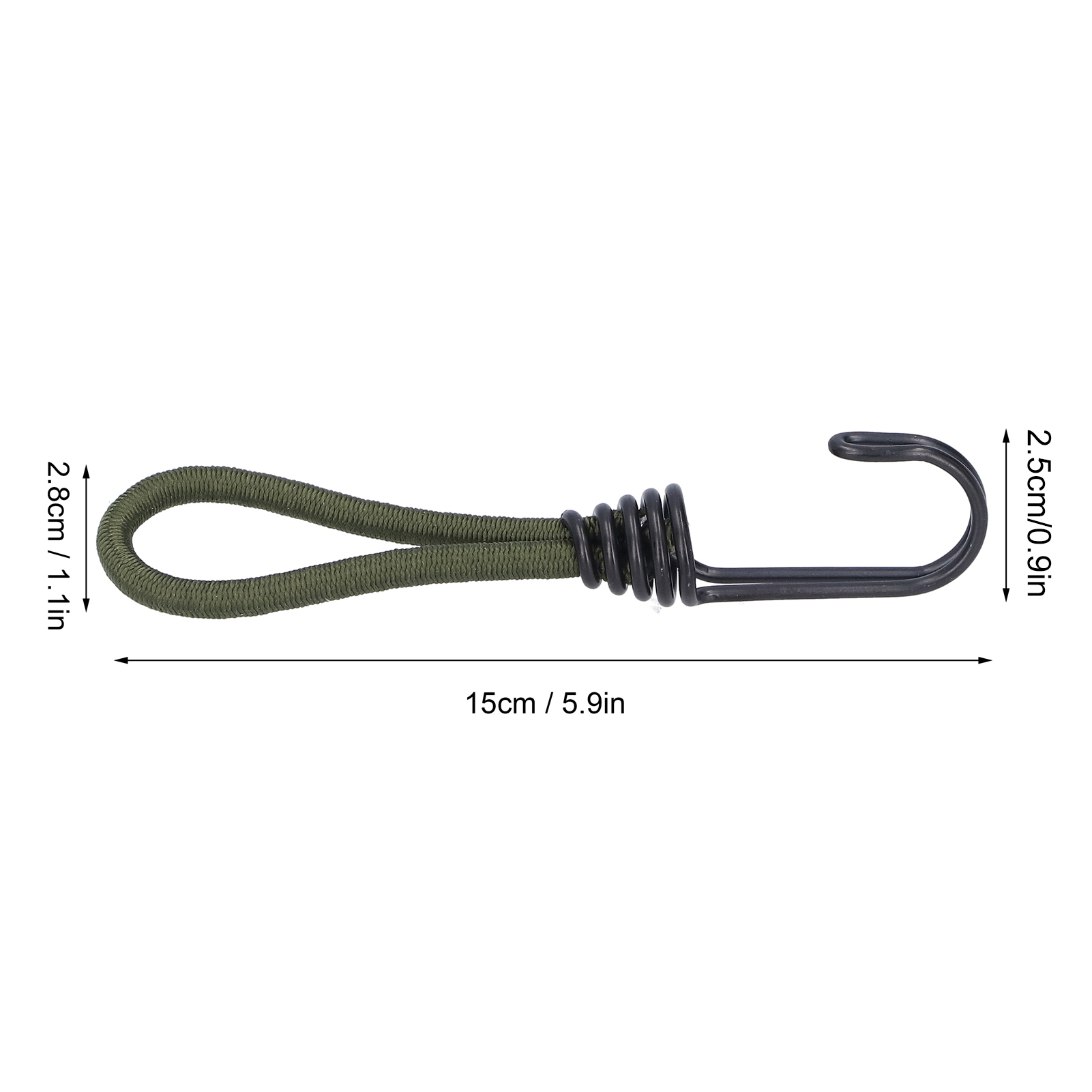 Set Mit 10 Elastischen Kordeln Mit Haken Für Campingzelte – Befestigungszubehör