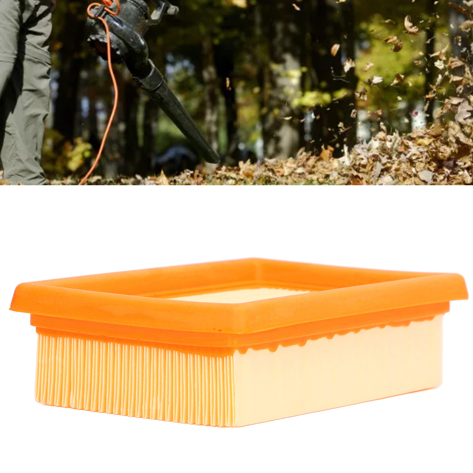 Satz Mit 2 Luftfiltern Für Stihl Br320, Br340, Br380, Br400, Br420, Br420c Rückentragbare Laubbläser, Teilenummer 4203 141 0301/4203 007 1028