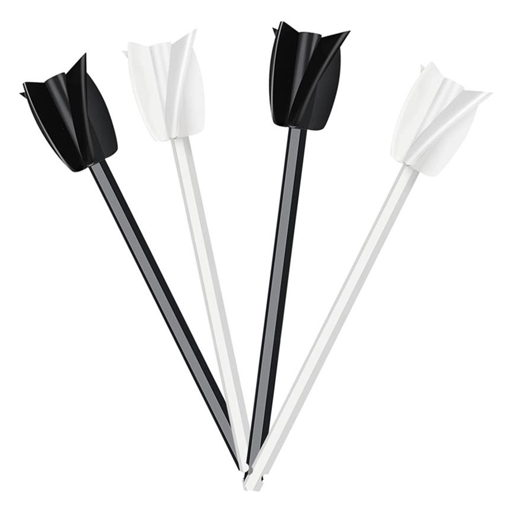 Set Mit 4 Praktischen Mischzubehörteilen Für Epoxidharz: Mischspatel Für Farbe Und Harz (schwarz Und Weiß).