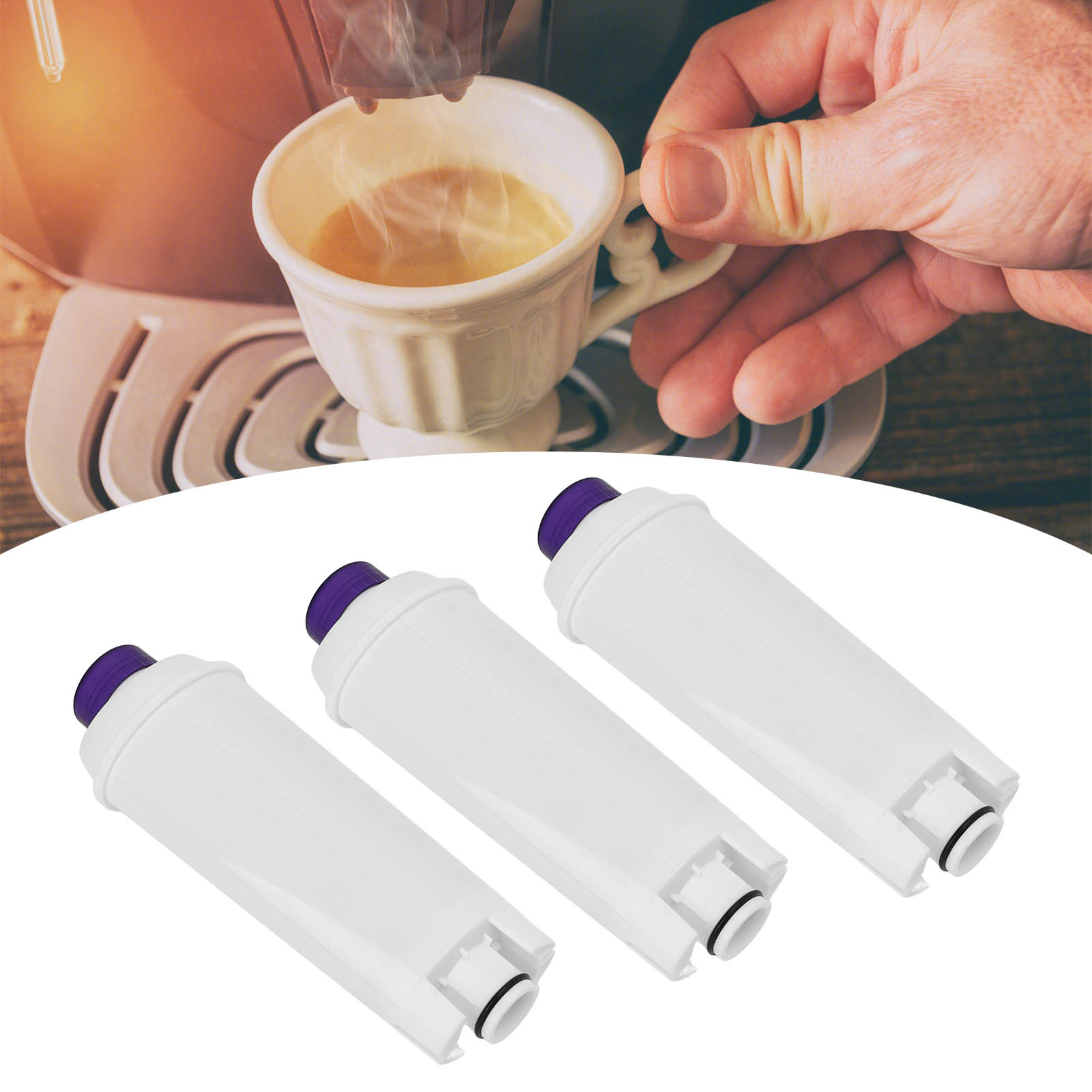 Die Filterkartuschen Für Kaffeemaschinen Sind Mit Den Filtern Delonghi Dlsc002 Und Dls C002 Kompatibel.