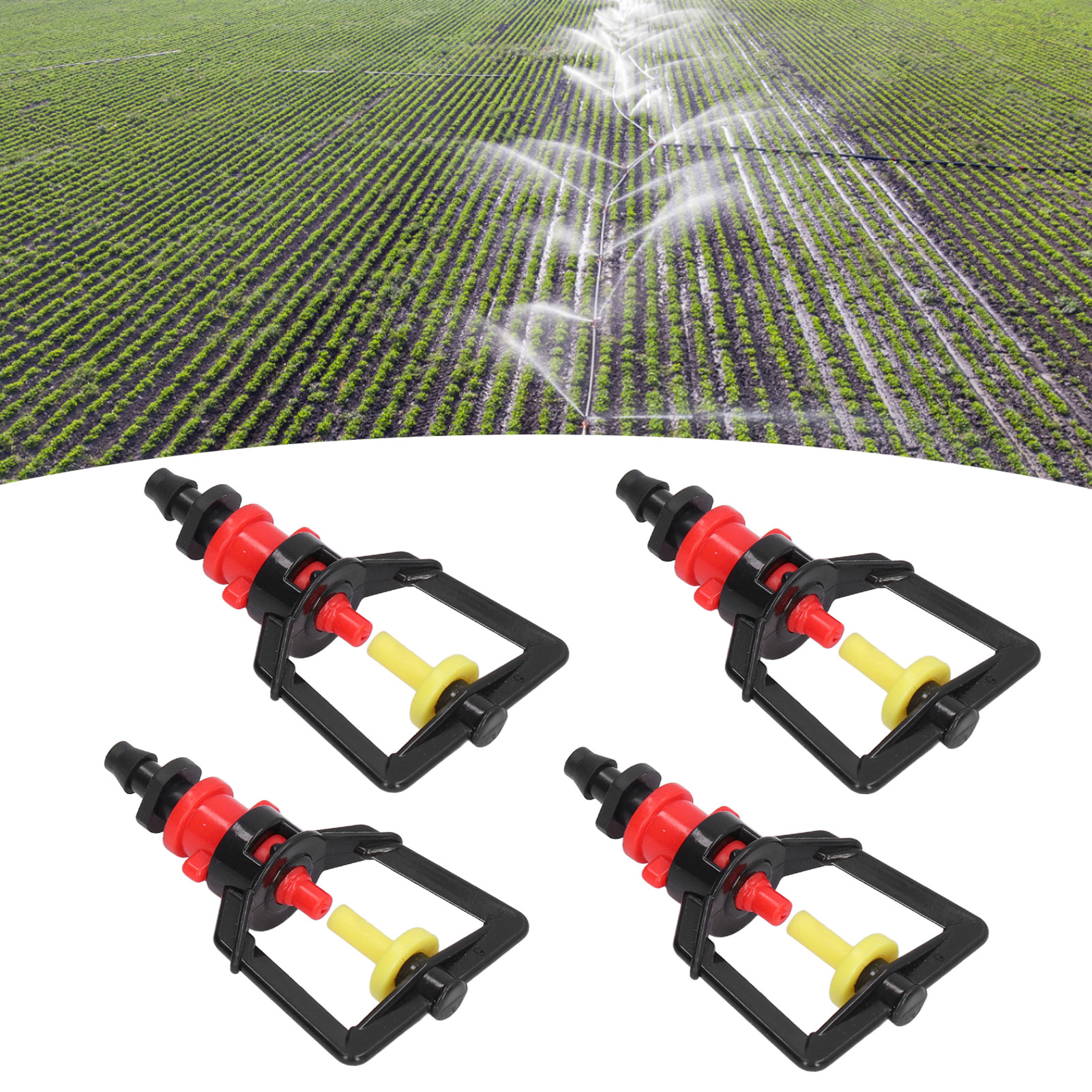 30 Sets/verkauf Von Wassersparenden Bewässerungssprinklern, 4/7 Schnellablese-kapillarverbinder, Für Langzweigige Kulturen, Gemüse Und Landwirtschaftliche Flächen.