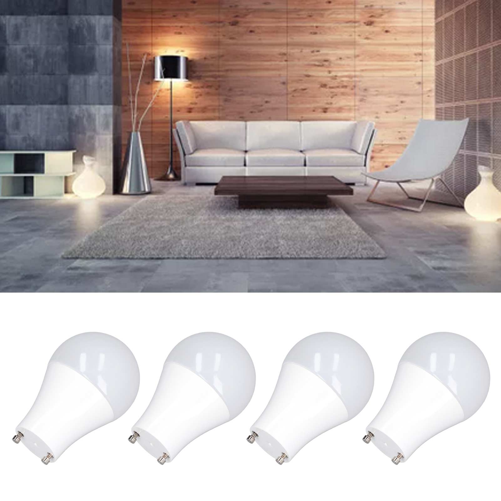 Gu24 A19 Energiespar-led-lampe 9 W Warmweiß 2700 K