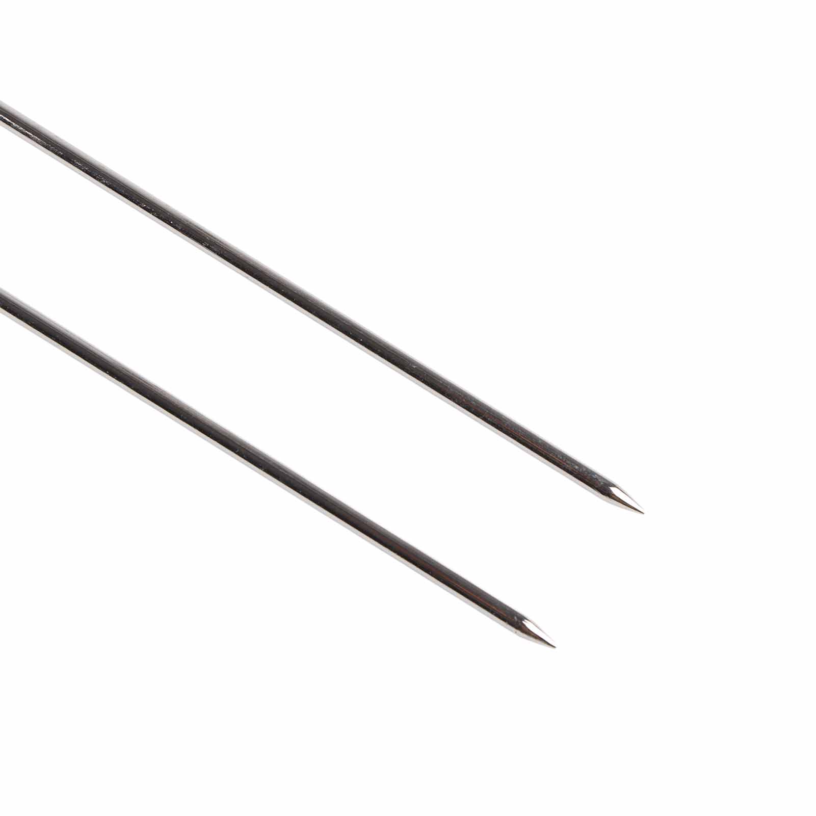 6 Grillgabeln Aus Edelstahl, 2 Silikon-grillpinsel, Grillwerkzeug
