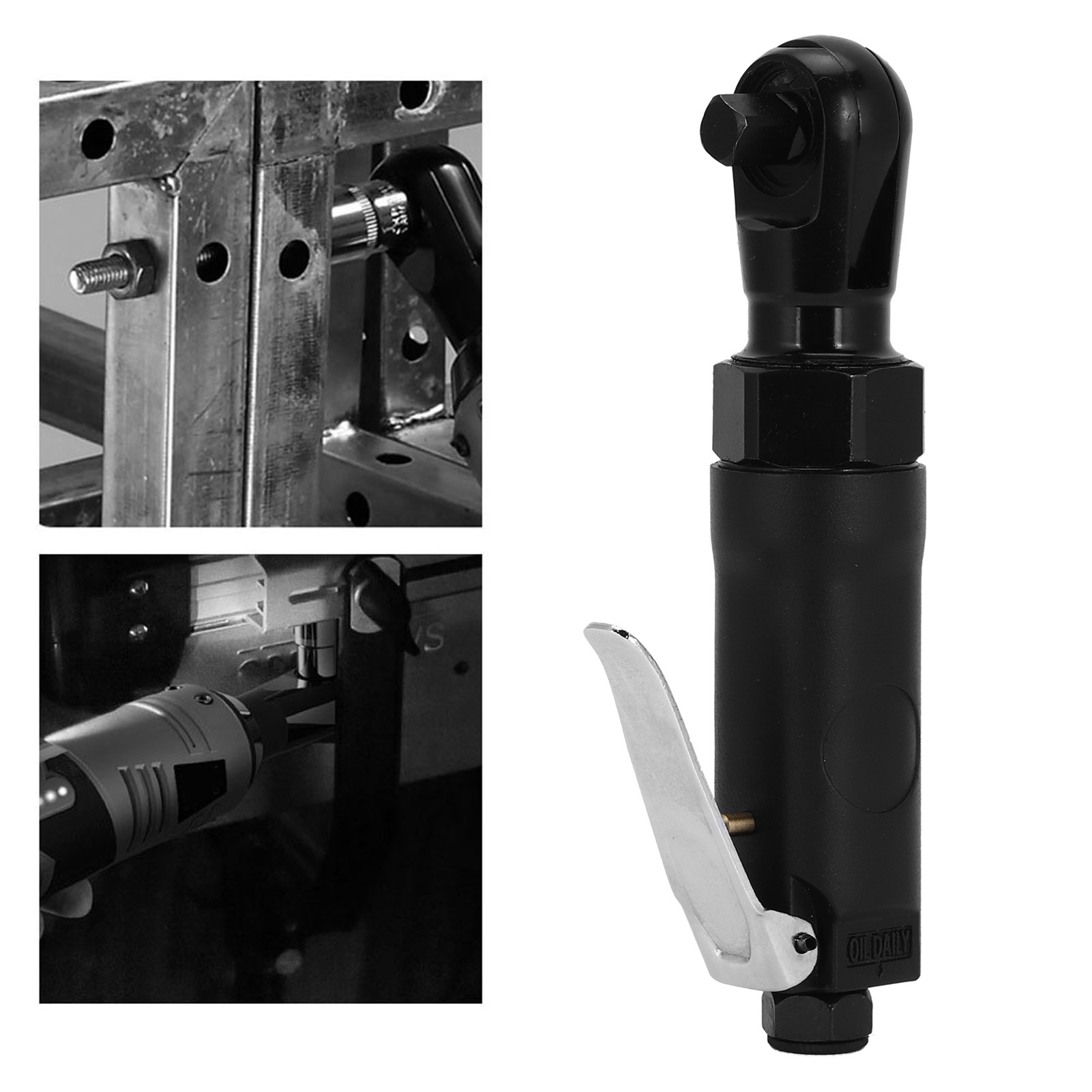 Tragbarer 3/8"-mini-ratschenschlüssel, Vorwärts- Und Rückwärtslauf, Pneumatisches Handwerkzeug.
