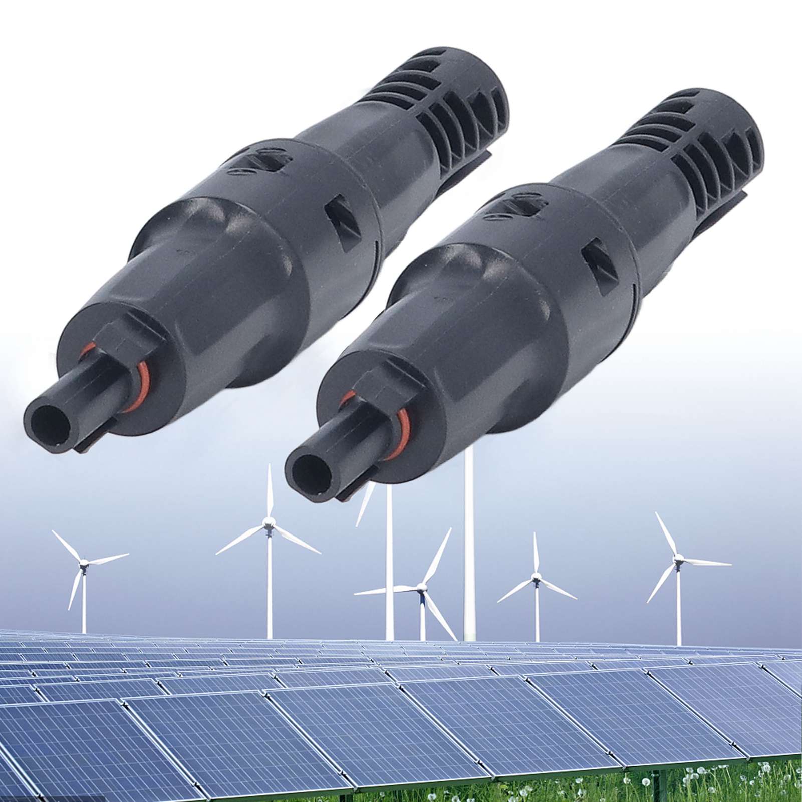 2 Mc4 1500v Solar-photovoltaik-anschlusssets Mit Integrierter Sicherung (15a)