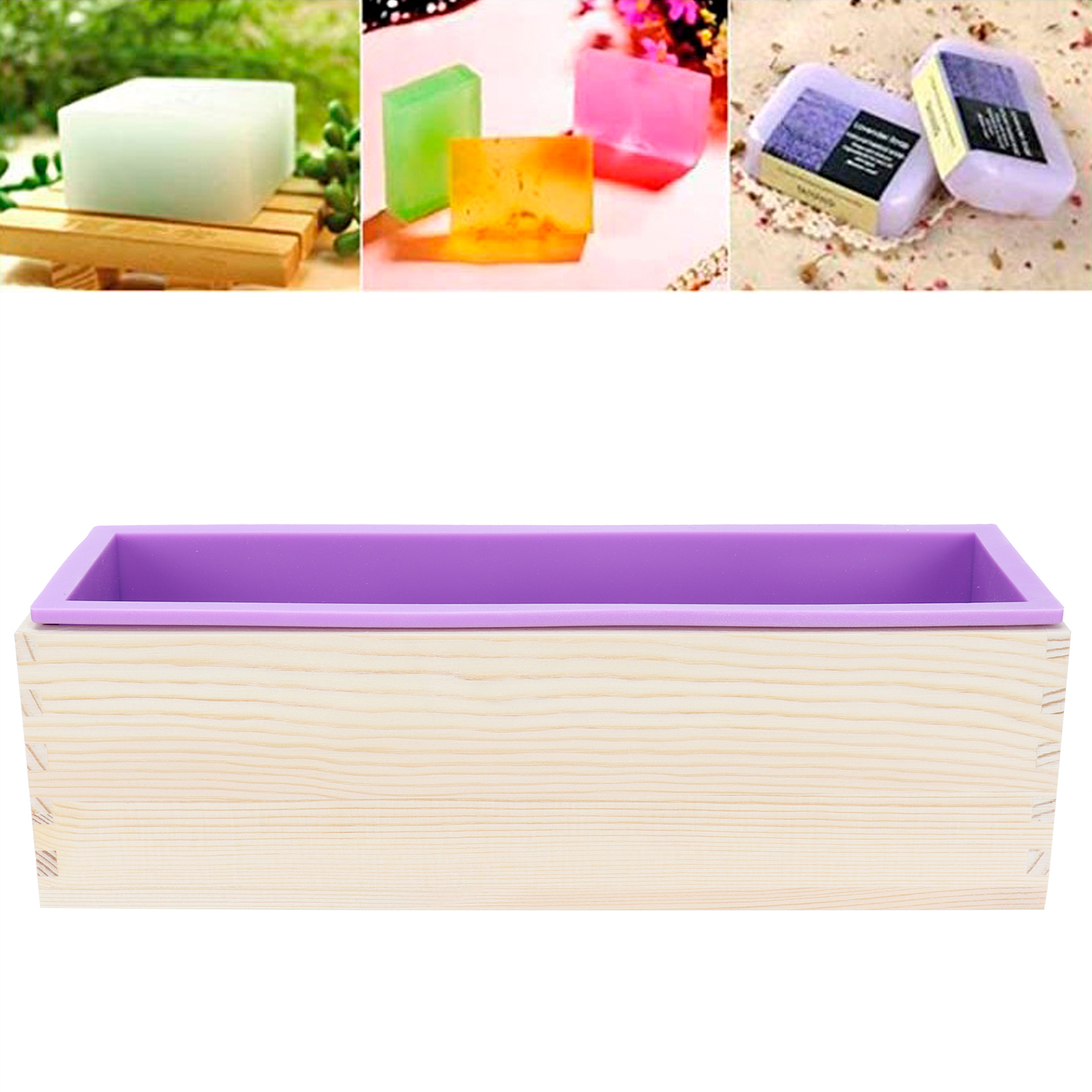 1200-ml-seifenform, Hölzerner Ausstecher Für Kuchen Und Brot, Diy-brotform-set Zur Herstellung Von Seifen Und Kuchen.