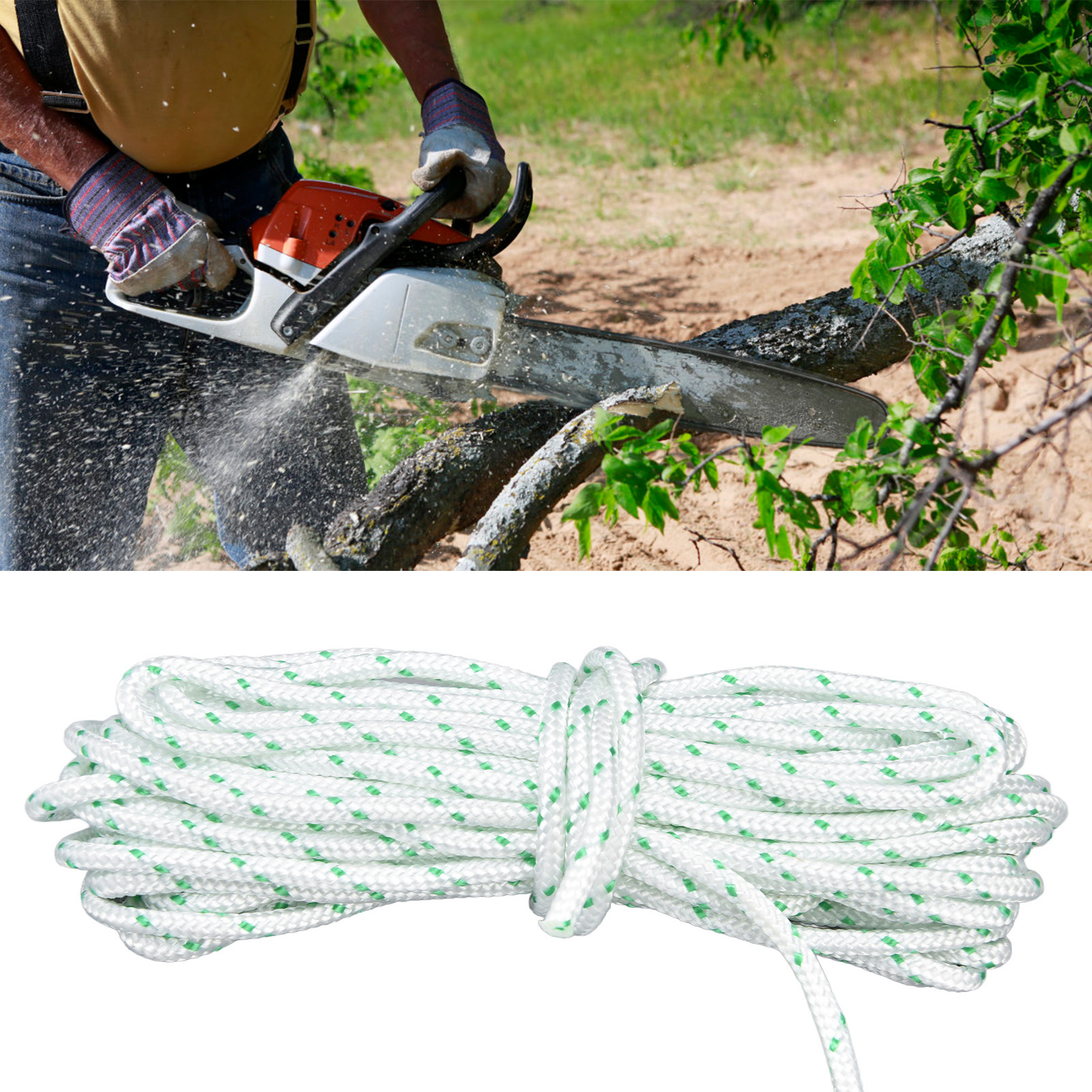 Geeignet Für Rasenmäher Der Marken Husqvarna, Stihl, Sears, Craftsman, Poulan Und Briggs & Stratton Mit Einem 3,5 Mm Schaft Und Einem 10 Meter Langen Zugseil.