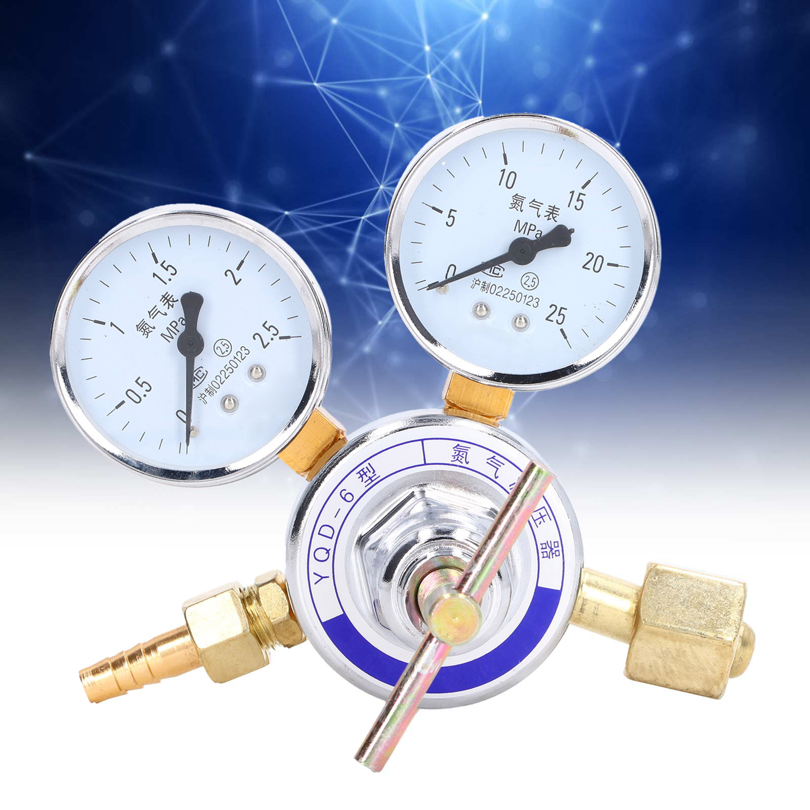 Stickstoff-manometer, Regler, Gasdruckregler, Gasflaschenventil, Stickstoff-druckmesserregler, Stickstoffregler