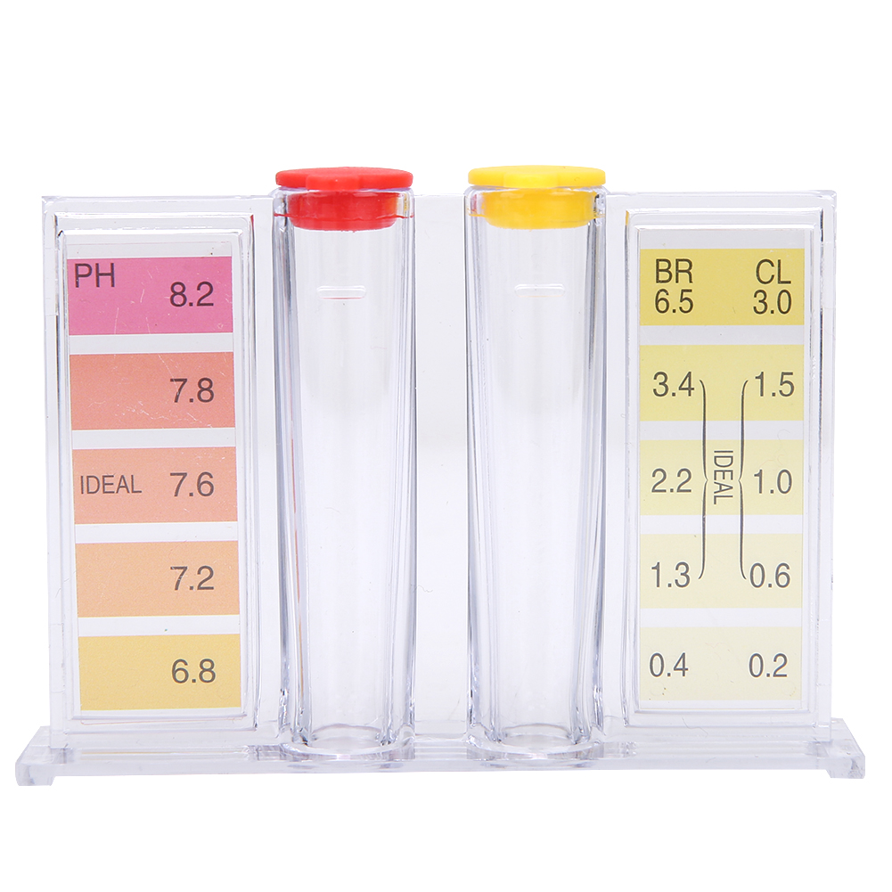 Testset Für Die Schwimmbadwasserqualität (ph-wert, Chlor) - Wassertester