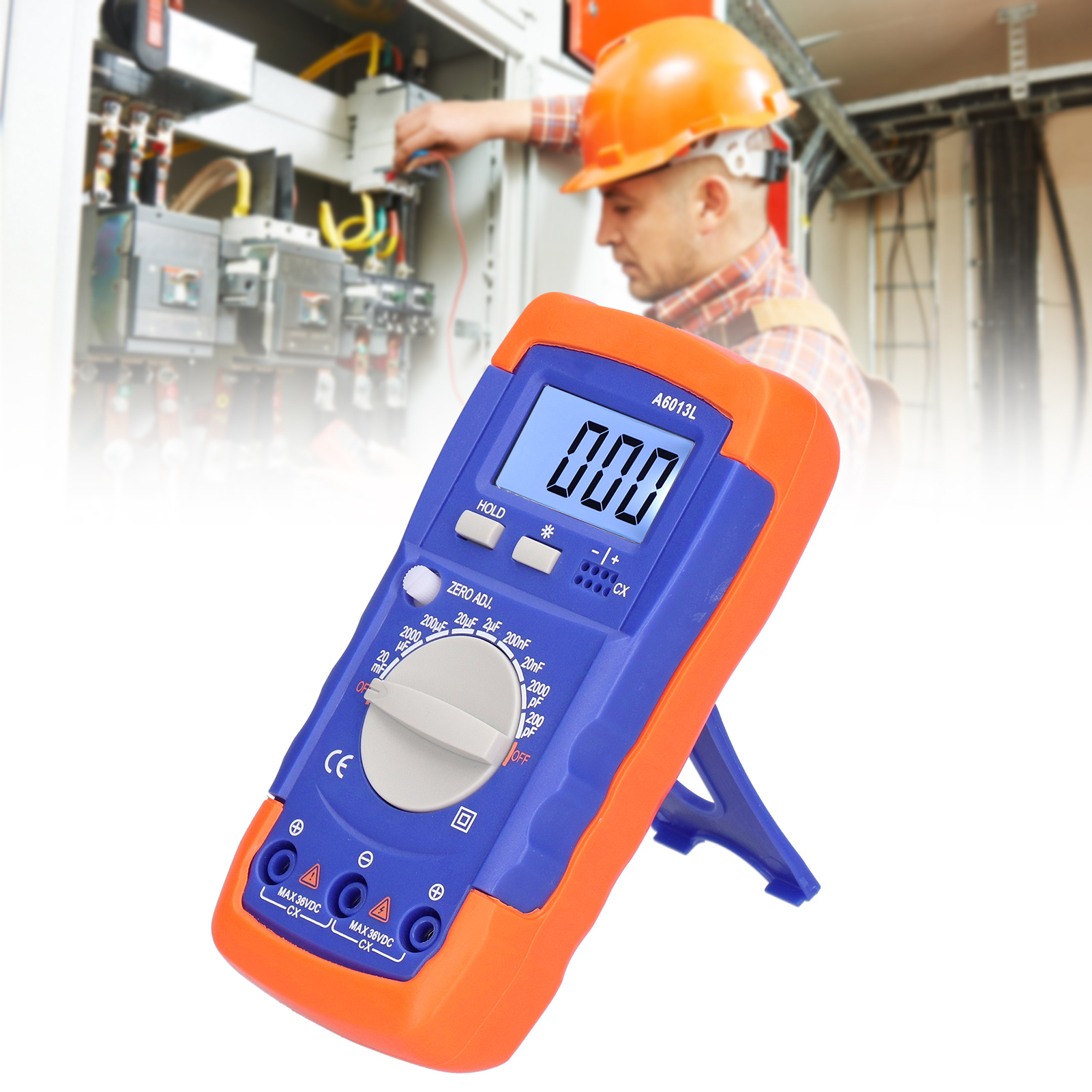 Hochpräzises Digitales Multimeter Mit Intelligentem Kapazitätsanalysator Und Lcd-bildschirm A6013l