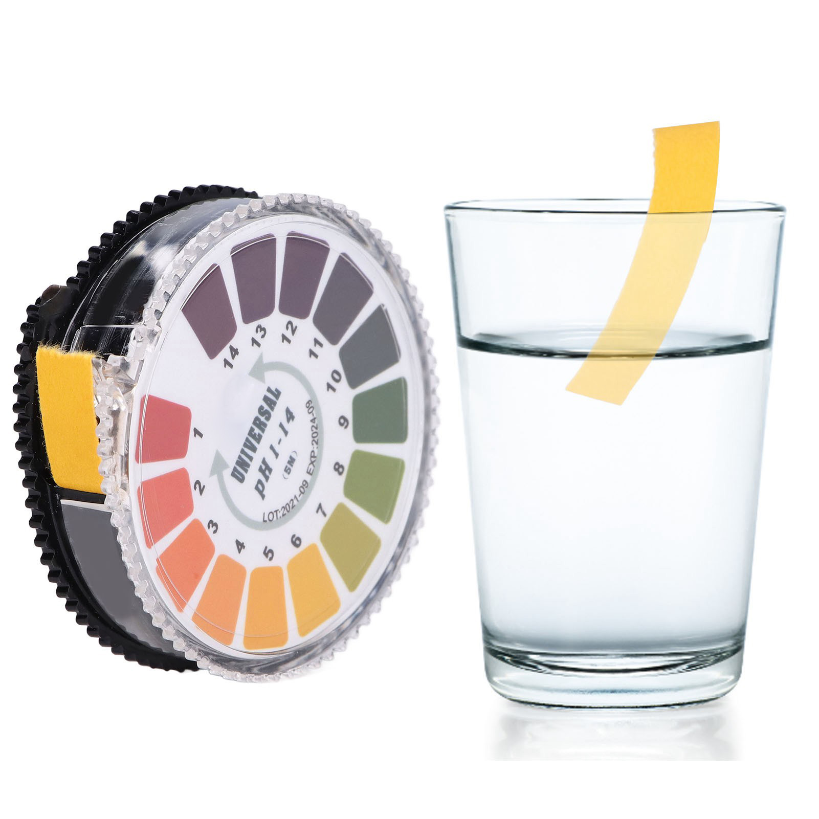 Ph-teststreifen Mit Breitem Messbereich (ph-werte Von 1 Bis 14) Zur Ph-wert-bestimmung Von Kosmetika, Lebensmitteln, Wasser, Speichel Und Urin. (messstreifen)