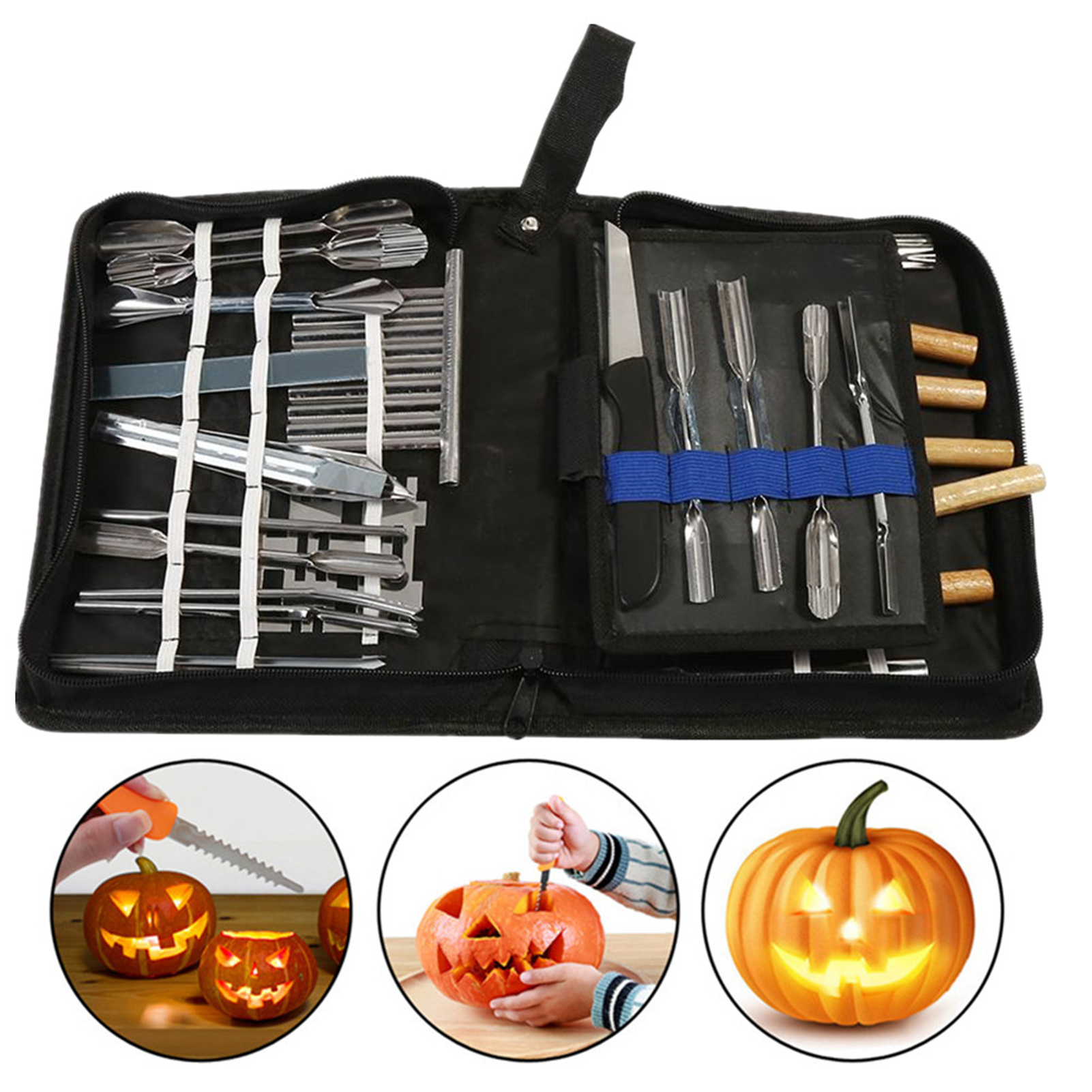 Set Mit 46 Tragbaren Schneidwerkzeugen Für Gemüse, Obst Und Lebensmittel. Küchenschere.