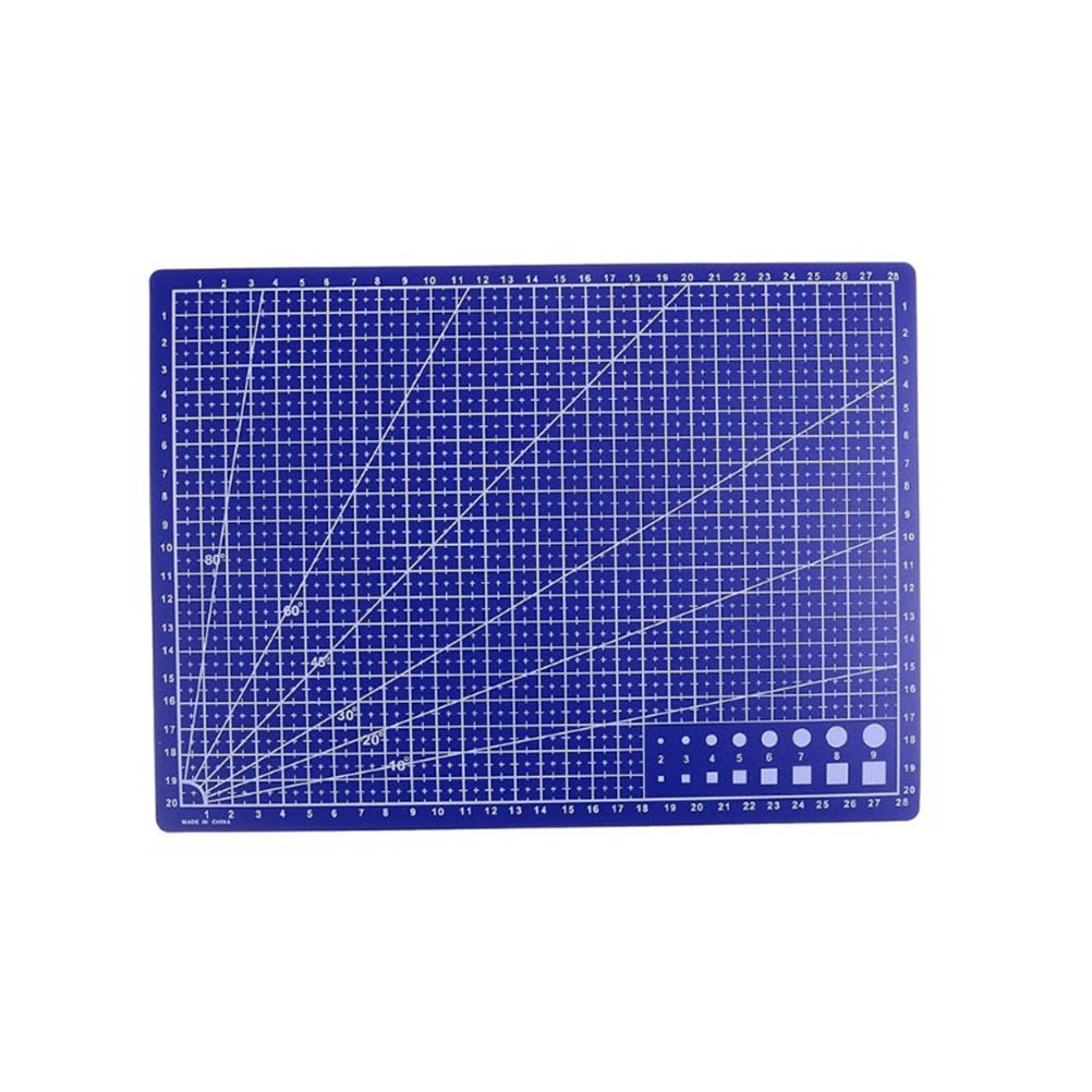 Doppelseitige A4-schneidematte Mit Raster, Selbstheilend, Manuelles Diy-werkzeug