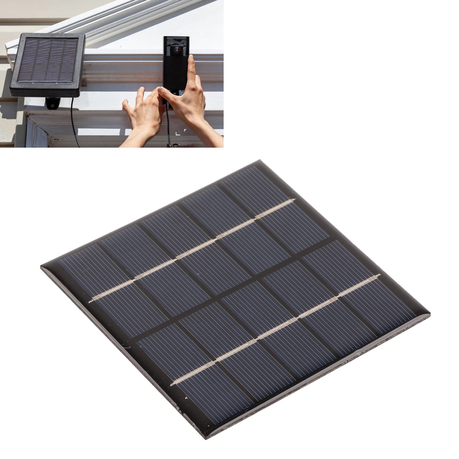 1,2w 5v Solarpanel, Solar-epoxidplatte, Kann Eine 3,7v Batterie Laden.