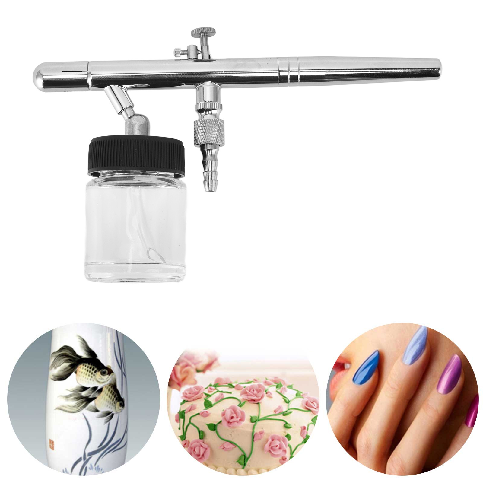 Airbrush-malset Mit Mini-druckluftpistole Für Künstlerische Und Ästhetische Malerei