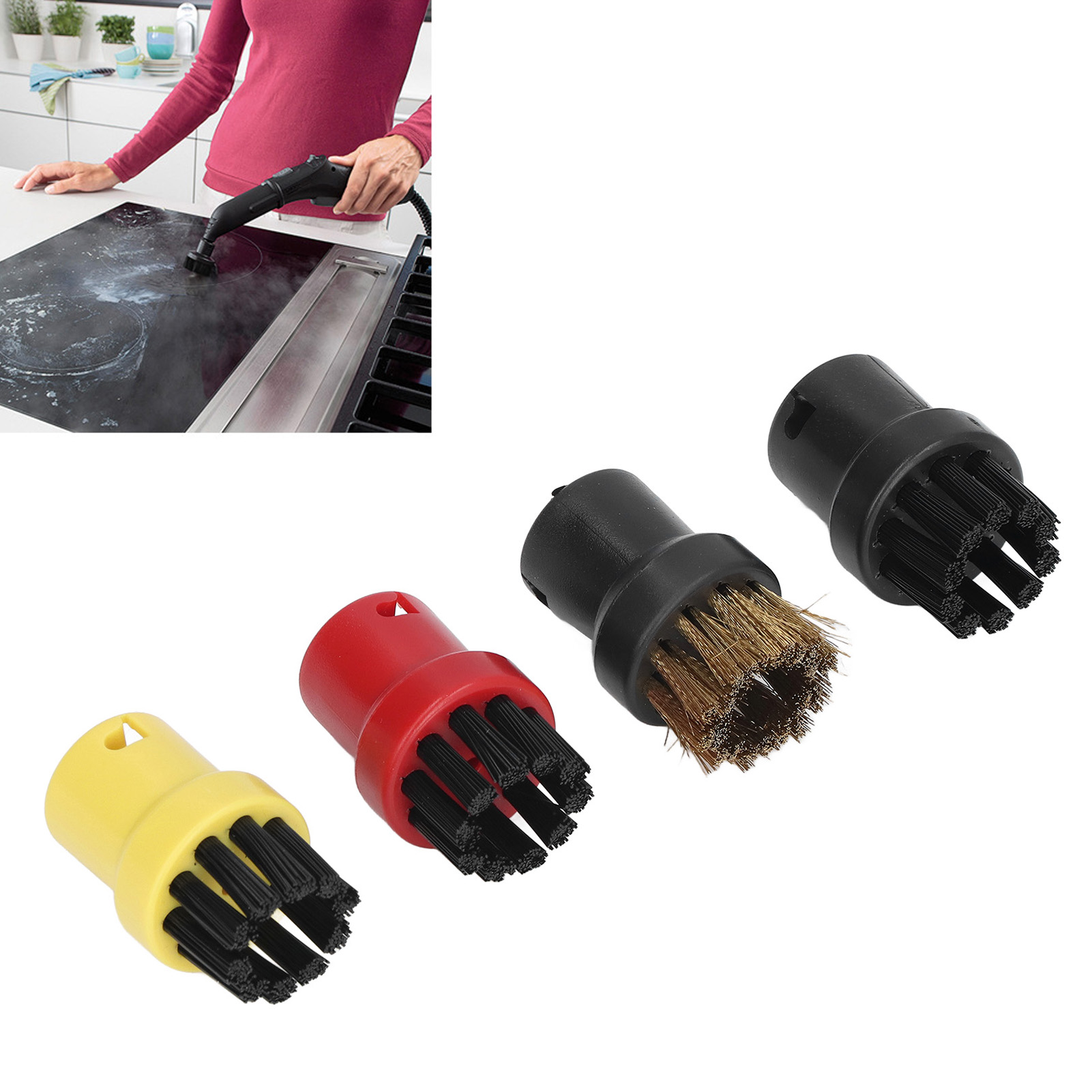 Geeignet Für Kärcher Dampfreiniger Sc1/sc2/sc3/sc4/sc5/sc7, Kleine Rundbürstenwalze.