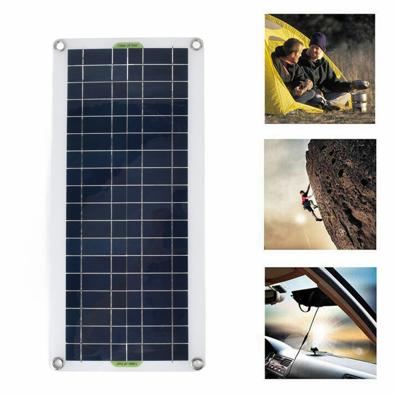 20-w-multifunktions-solarpanel Aus Flexiblem Polykristallinem Silizium Zum Laden Von Mobiltelefonen, 21-v-tragbares Notladepanel Für Fahrzeuge Und Boote