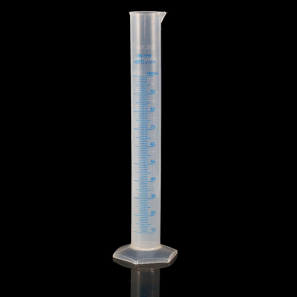 100-ml-messzylinder Aus Glas, Hergestellt Aus Korrosionsbeständigem Kunststoff