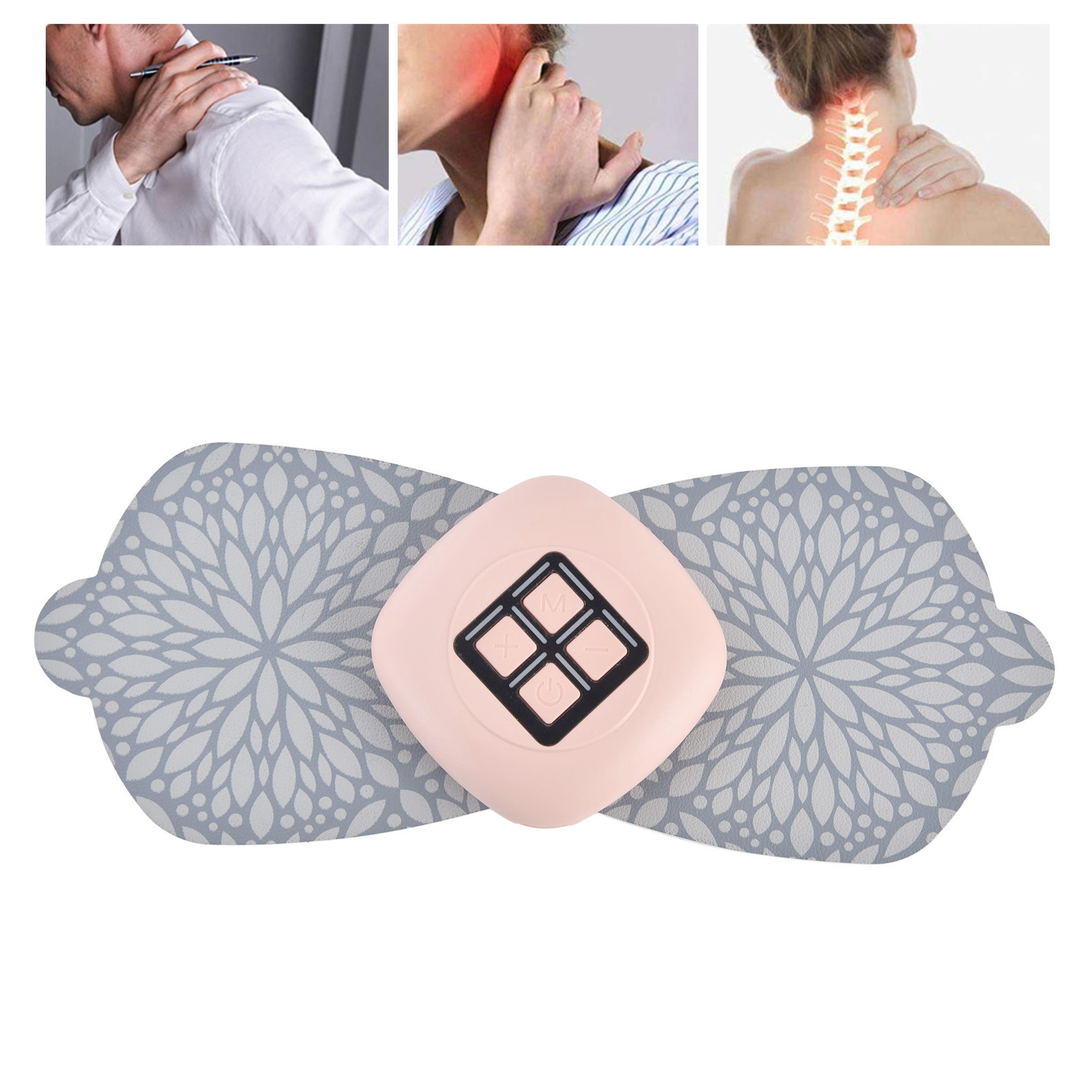 Kabelloses Ems-massagepflaster Für Nacken, Rücken, Schultern Und Nackenmuskulatur.