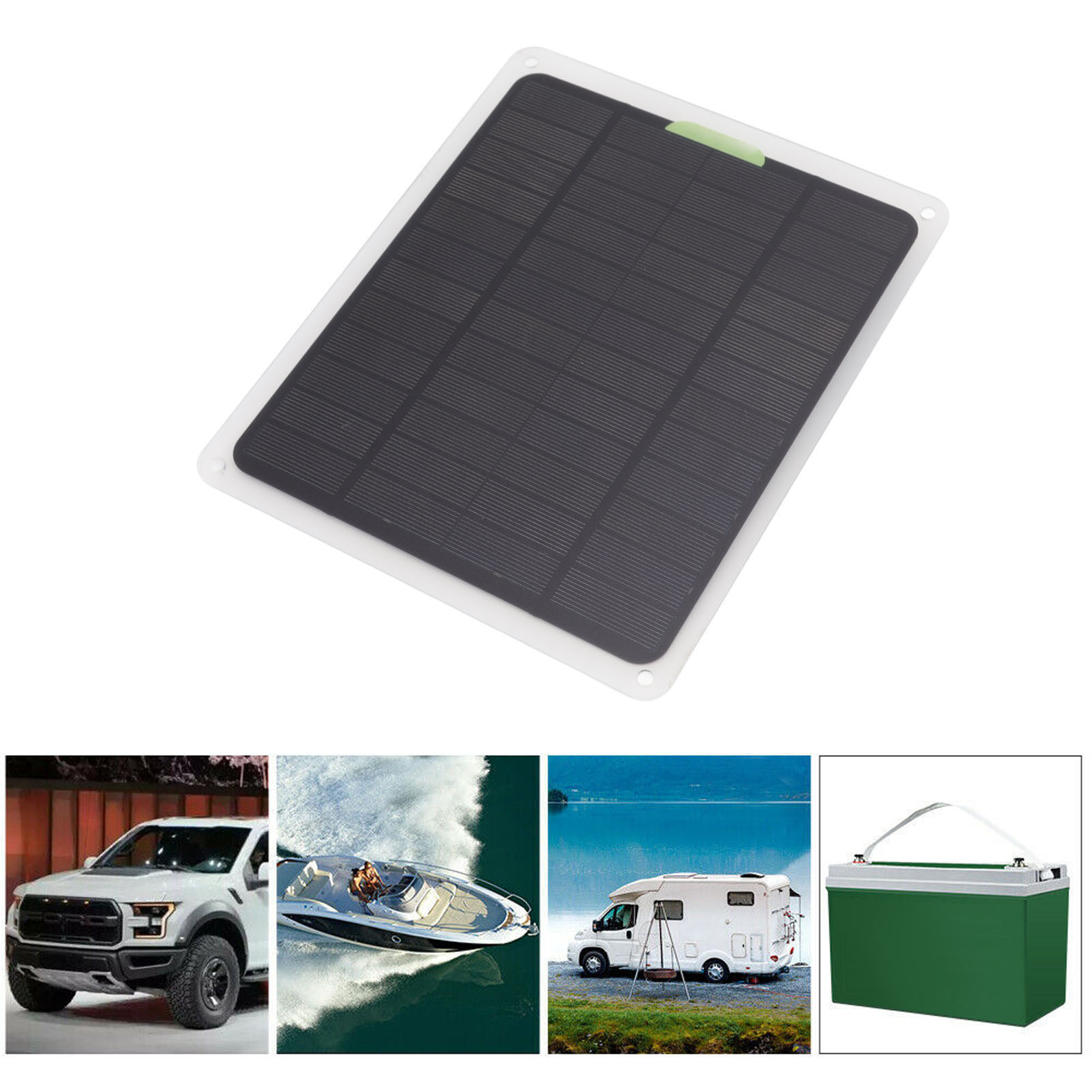 10-w-solarpanel Mit Zwei Usb-typ-c-ausgängen, Dc12v-solarladepanel Für Arbeiten Im Freien, Reisen, Camping Und Training.