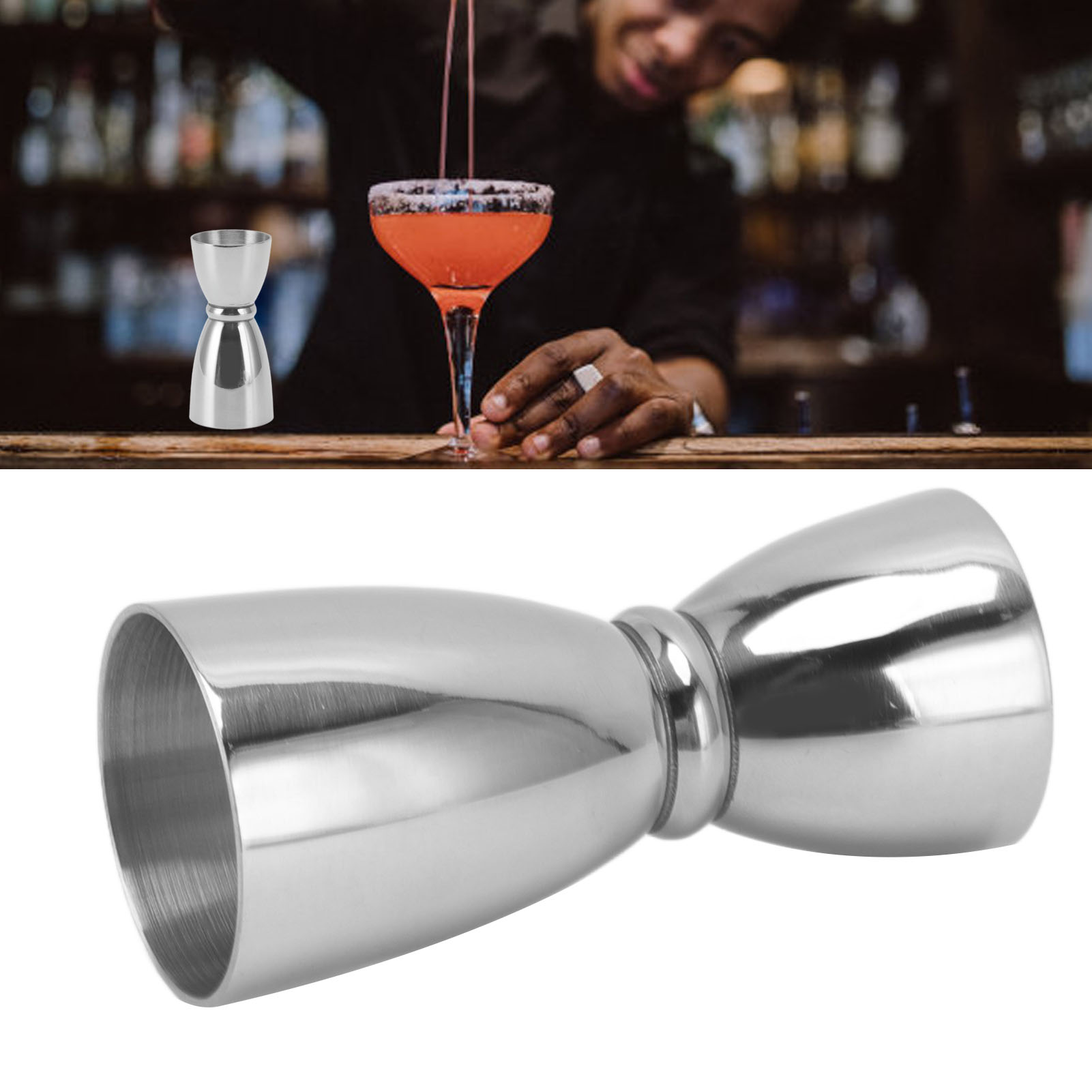 Messbecher Aus Edelstahl, Messbecher Im Indischen Stil, Messbehälter, Weinmesser