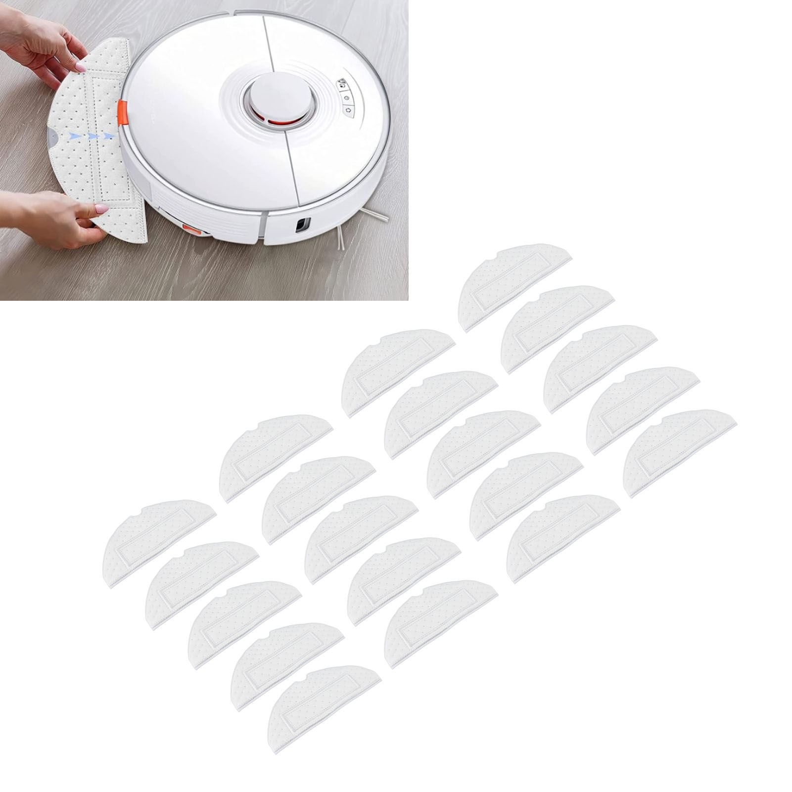 Einweg-reinigungszubehör (mopp/besen) Für Xiaomi Roborock S7/s7+/t7s/t7 Splus Saugroboter.