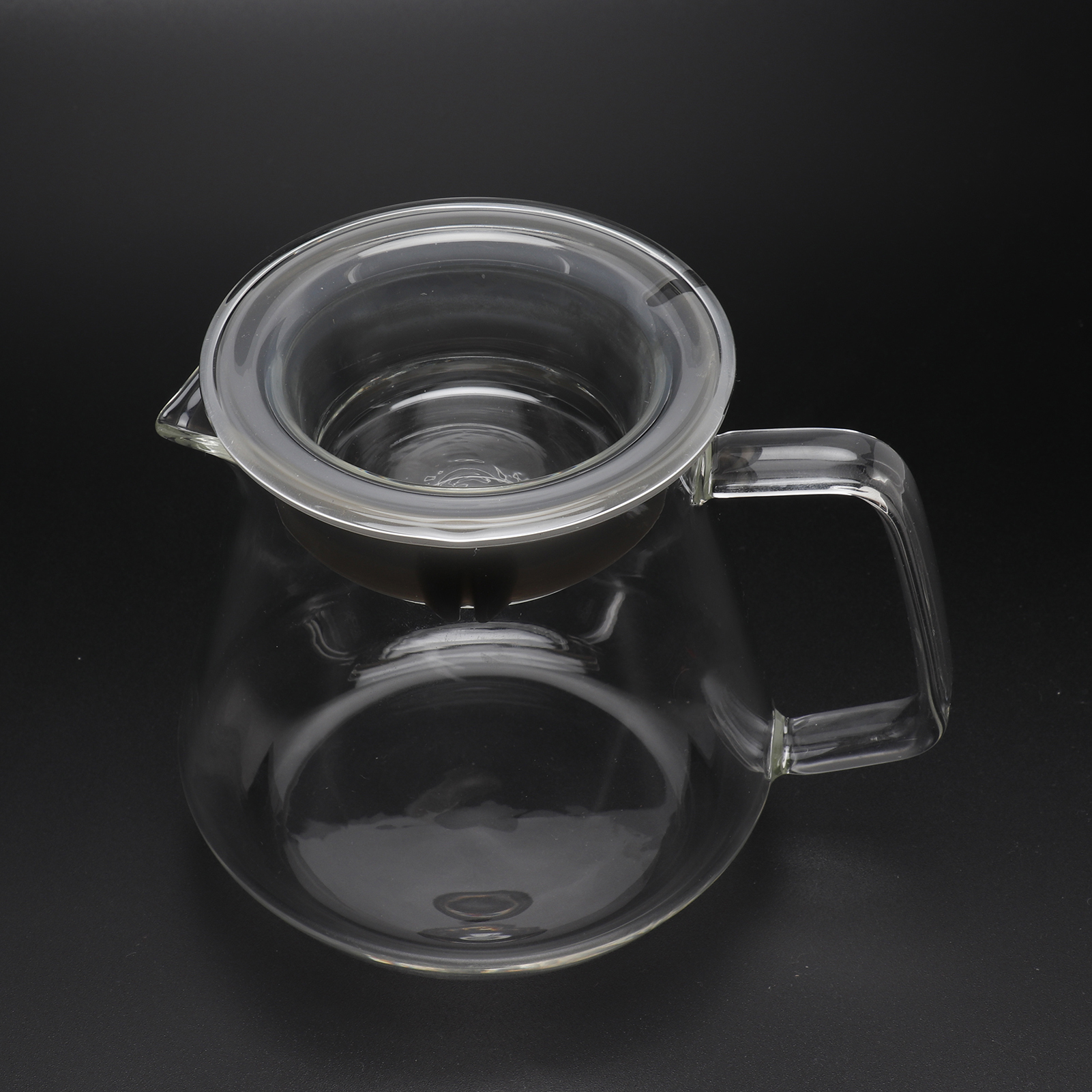 Kaffeefilterkanne Aus Glas, 500 Ml, Ideal Für Zuhause, Büro, Café Oder Geschäft.