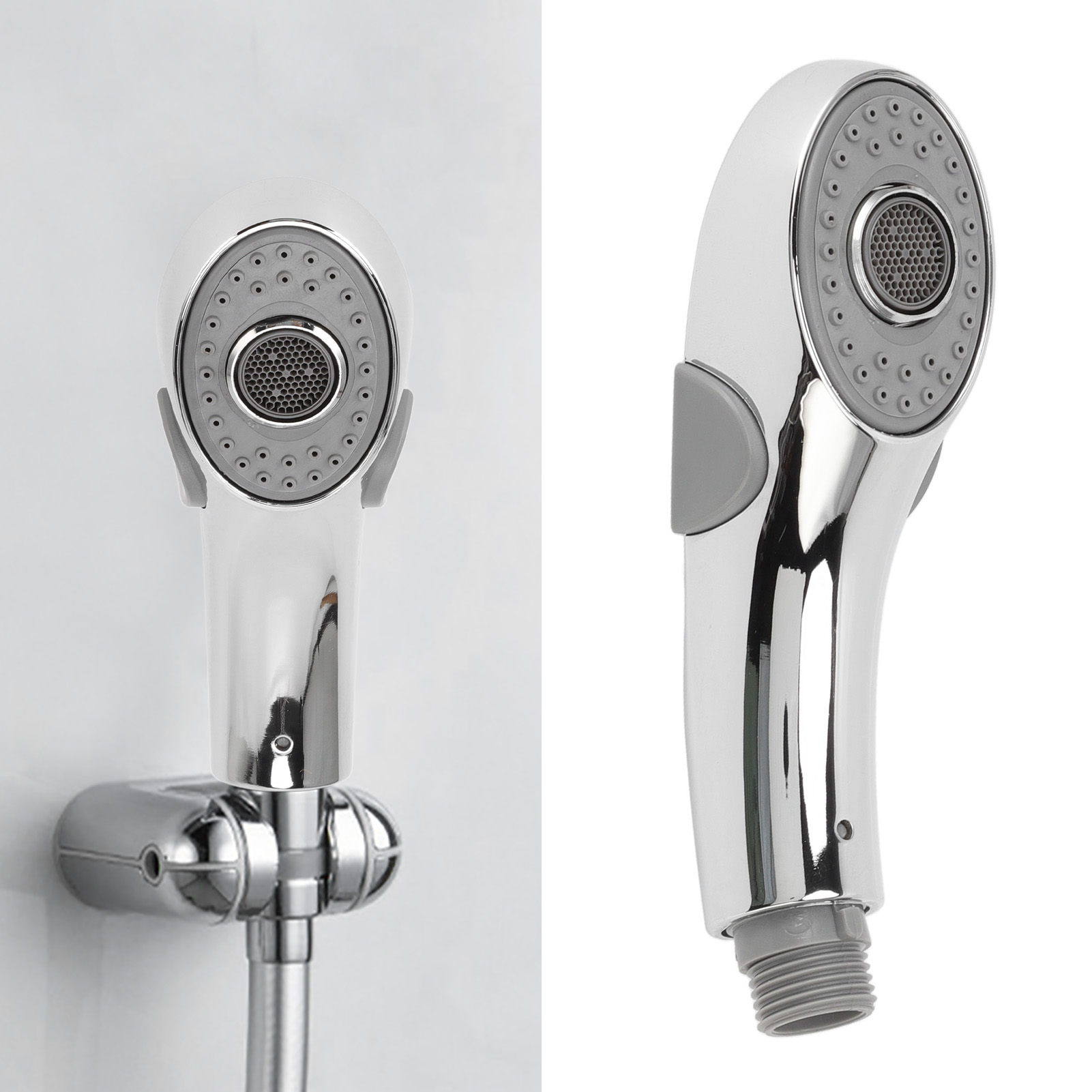 Duschkopf Für Badezimmer, Ausziehbarer Duschkopf Mit Zwei Funktionen, Handbrause Mit Ausziehfunktion G1/2fyc-555