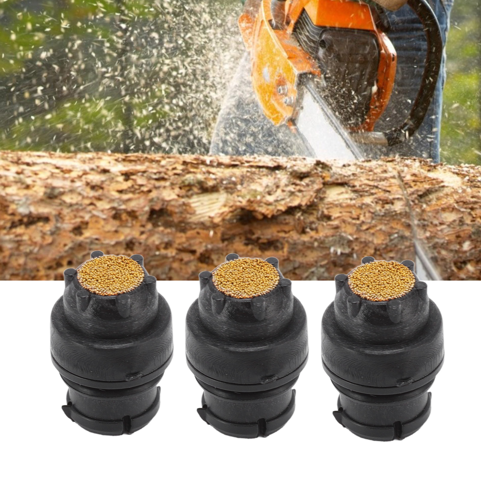 Satz Mit 3 Entlüftungsventilen, Kompatibel Mit Stihl Kettensägen 044, 024, 036, 034, 026, Ms280 Und Ms360
