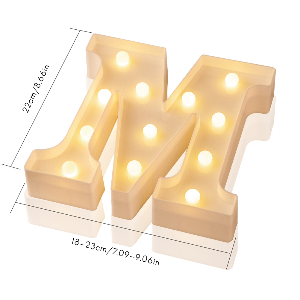 Led-leuchten Für Das Alphabet Und Die Zahlen P