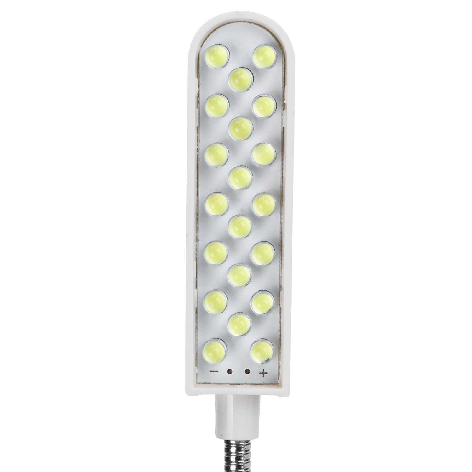Schwanenhals-led-arbeitsleuchte, 20 Leds, Energiesparend, Für Nähmaschinen, Eu-wechselstrom 110–250 V