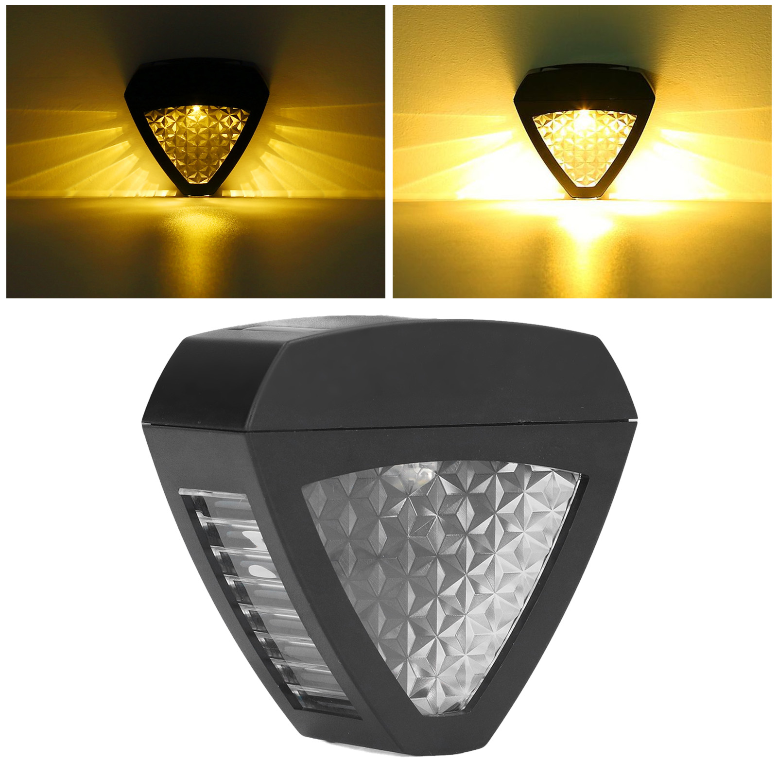 Solar-wandleuchte, Led-türleuchte, Zaunleuchte, Wandleuchte Für Garten Oder Hof, Gartenwandleuchte