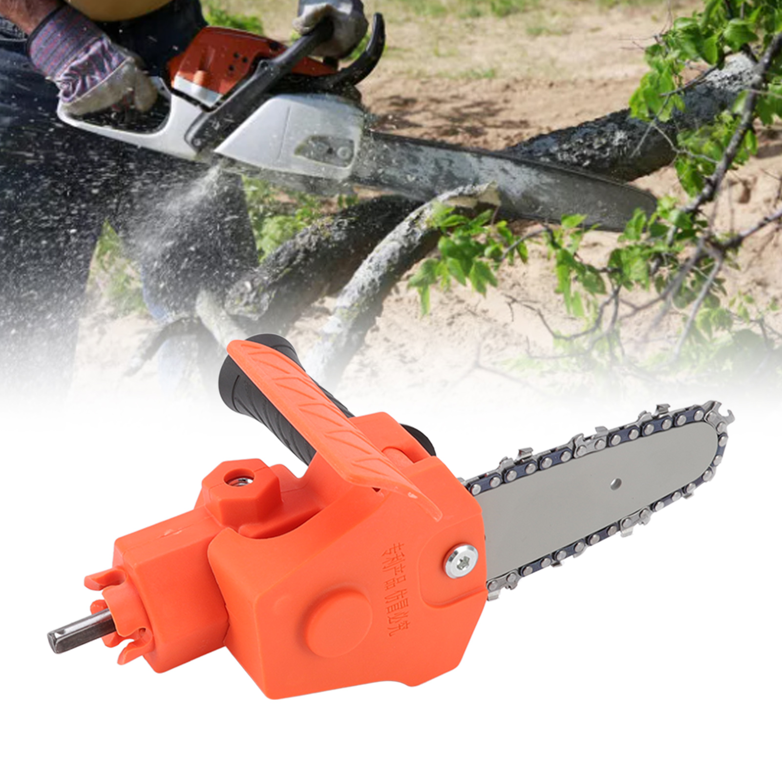 Mini-elektrokettensäge 10 Cm, Einfach Zu Bedienende Holzsäge, Tragbare Gartenkettensäge Zum Beschneiden.