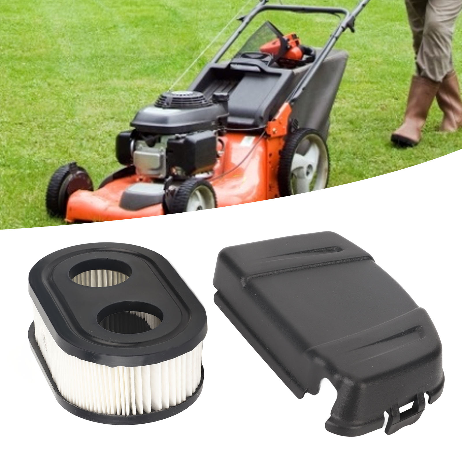 Luftfilterabdeckungssatz 594106 Für Briggs & Stratton 650exi 675exi 675is Rasenmäher