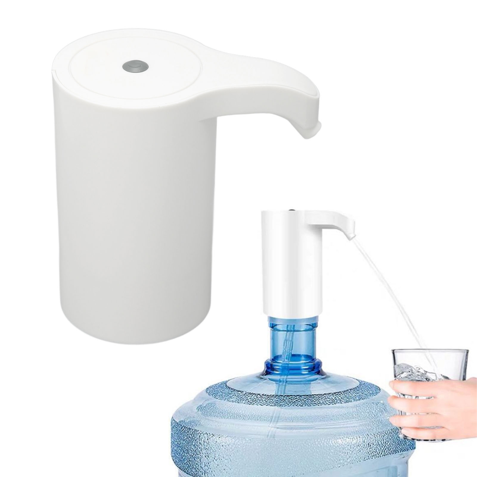 Flaschenwasserpumpe, Elektrische Wasserpumpe, Wasserspender, Automatisches Wasserversorgungsgerät, Wiederaufladbares Wassersauggerät
