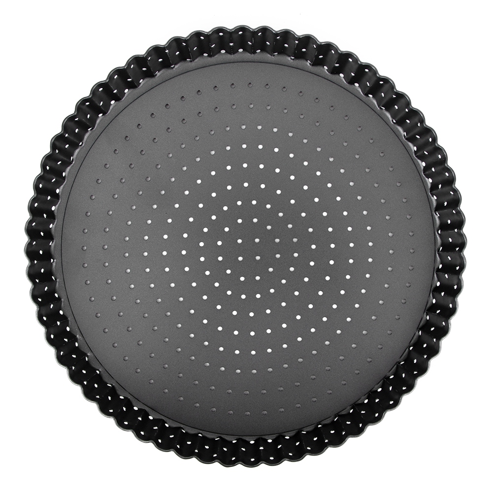 Dicke, Antihaftbeschichtete Pizzapfanne Aus Kohlenstoffstahl Für Den Hausgebrauch, Backblech, Küchenutensil (l (9 Zoll))