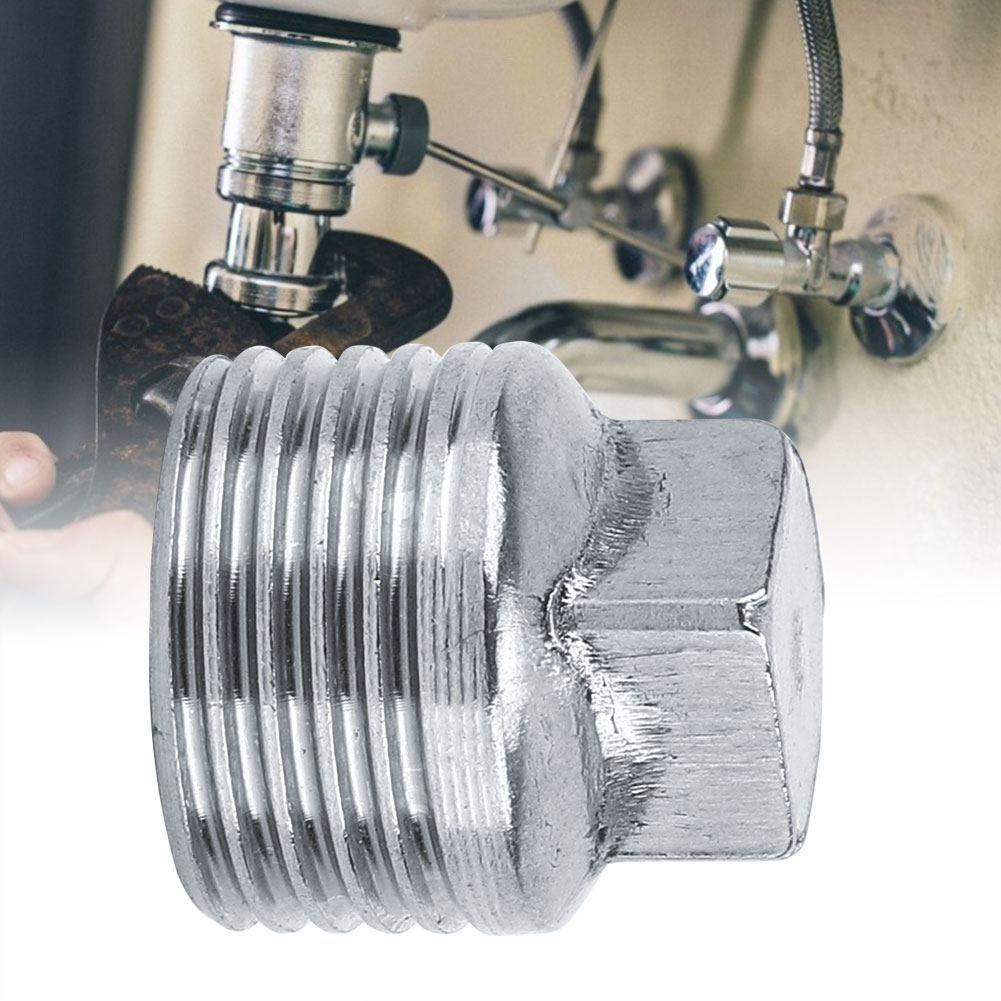 10 G1/2" Edelstahl-rohrverbinder Für Bad Und Küche (c)