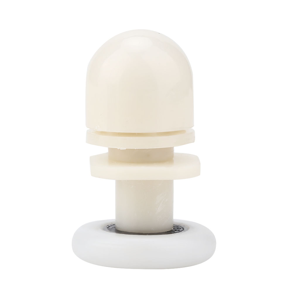 8 Robuste Kunststoff-schiebetürrollen Für Badezimmertüren Aus Glas (25 Mm)