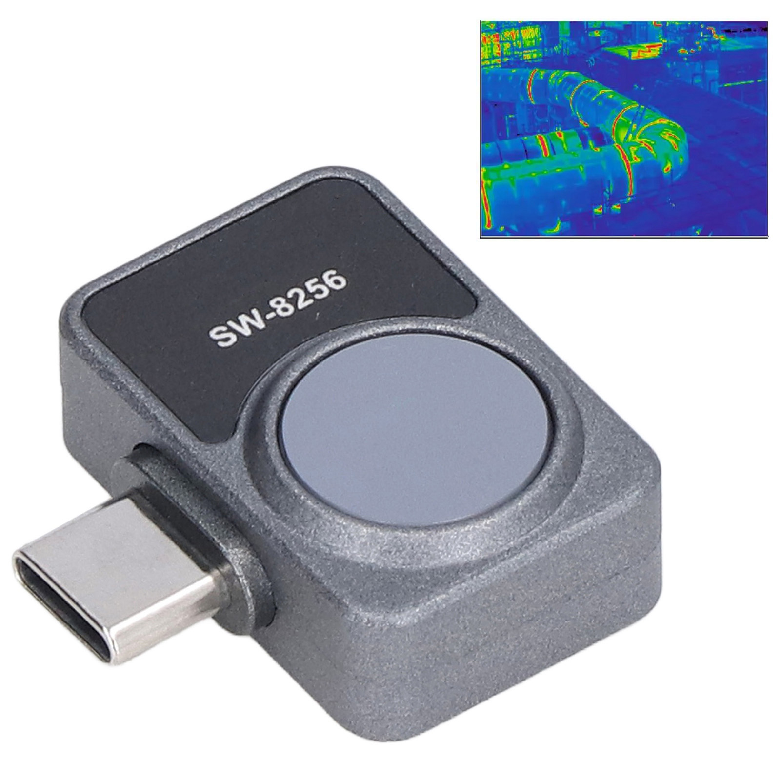 Tragbare Wärmebildkamera Für Mobiltelefone, Ideal Für Rohrinspektionen, Wärmebildanalysen Und Fehlerdiagnose. Usb-typ-c-temperatursensor Für Elektrische Schaltkreise In Hlk-anlagen.
