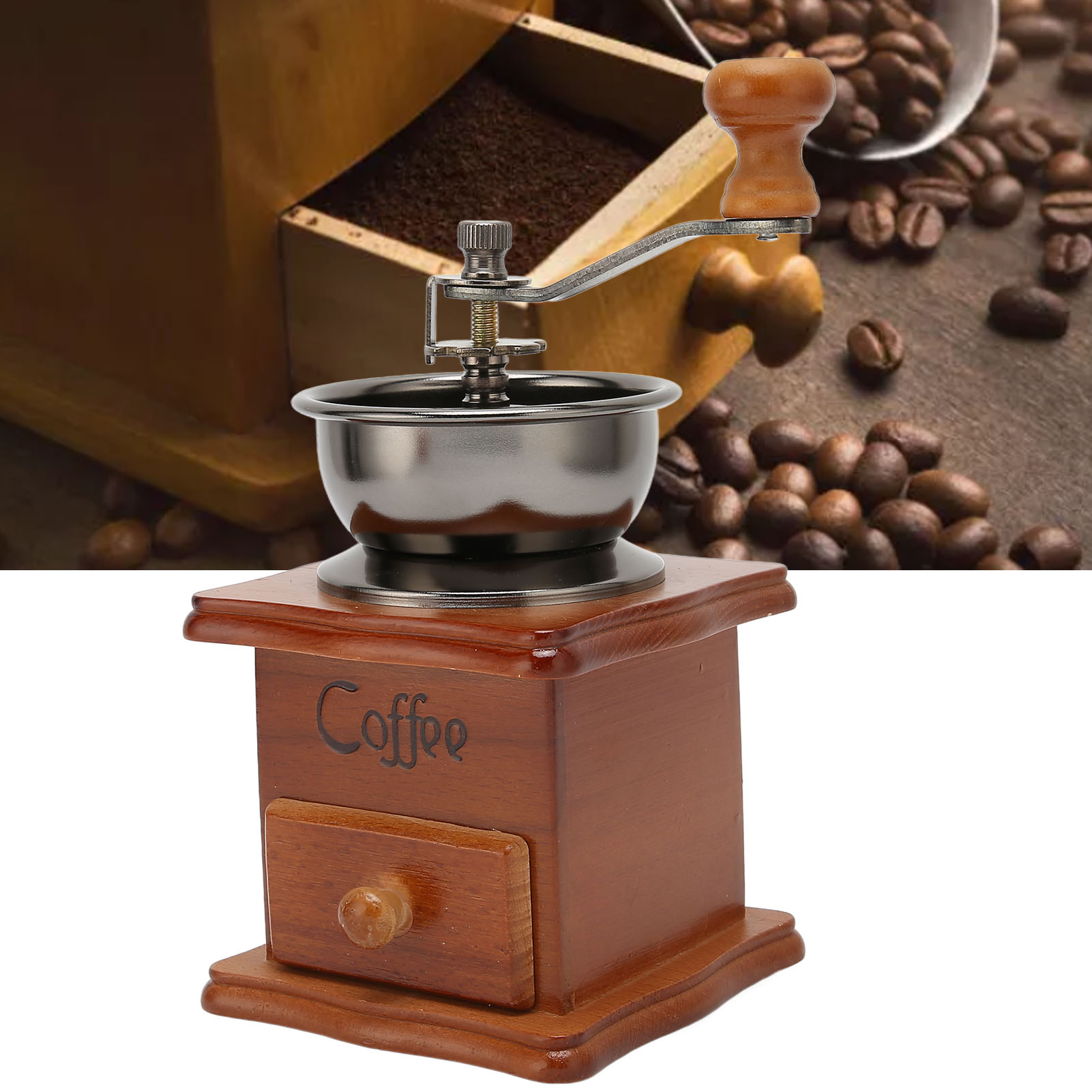 Retro-kaffeemühle, Manuelle Kaffeemühle